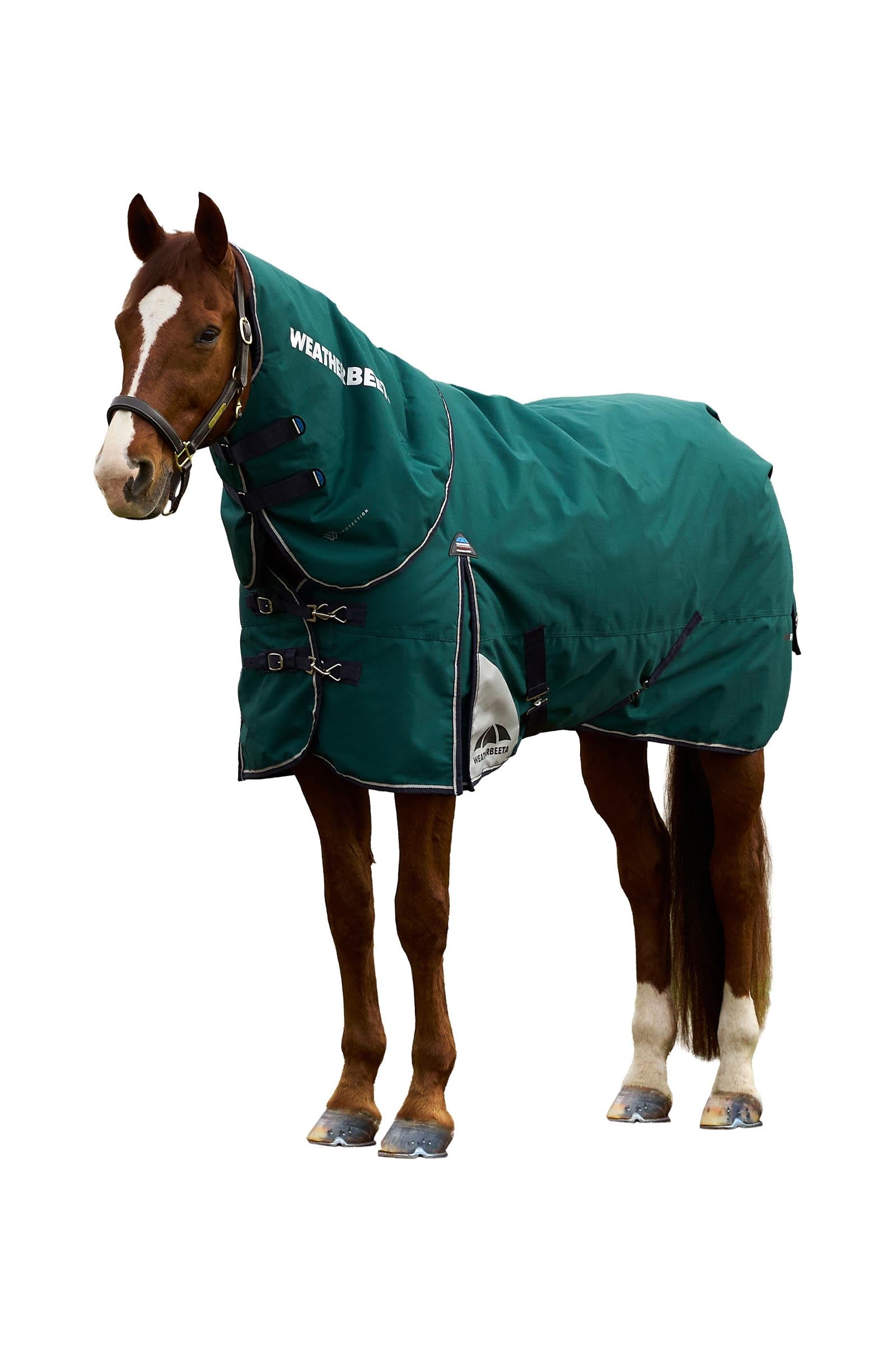 Weatherbeeta ComFiTec Plus Dynamic Outdoor deken met afneembare hals, 0 g Paardendekens