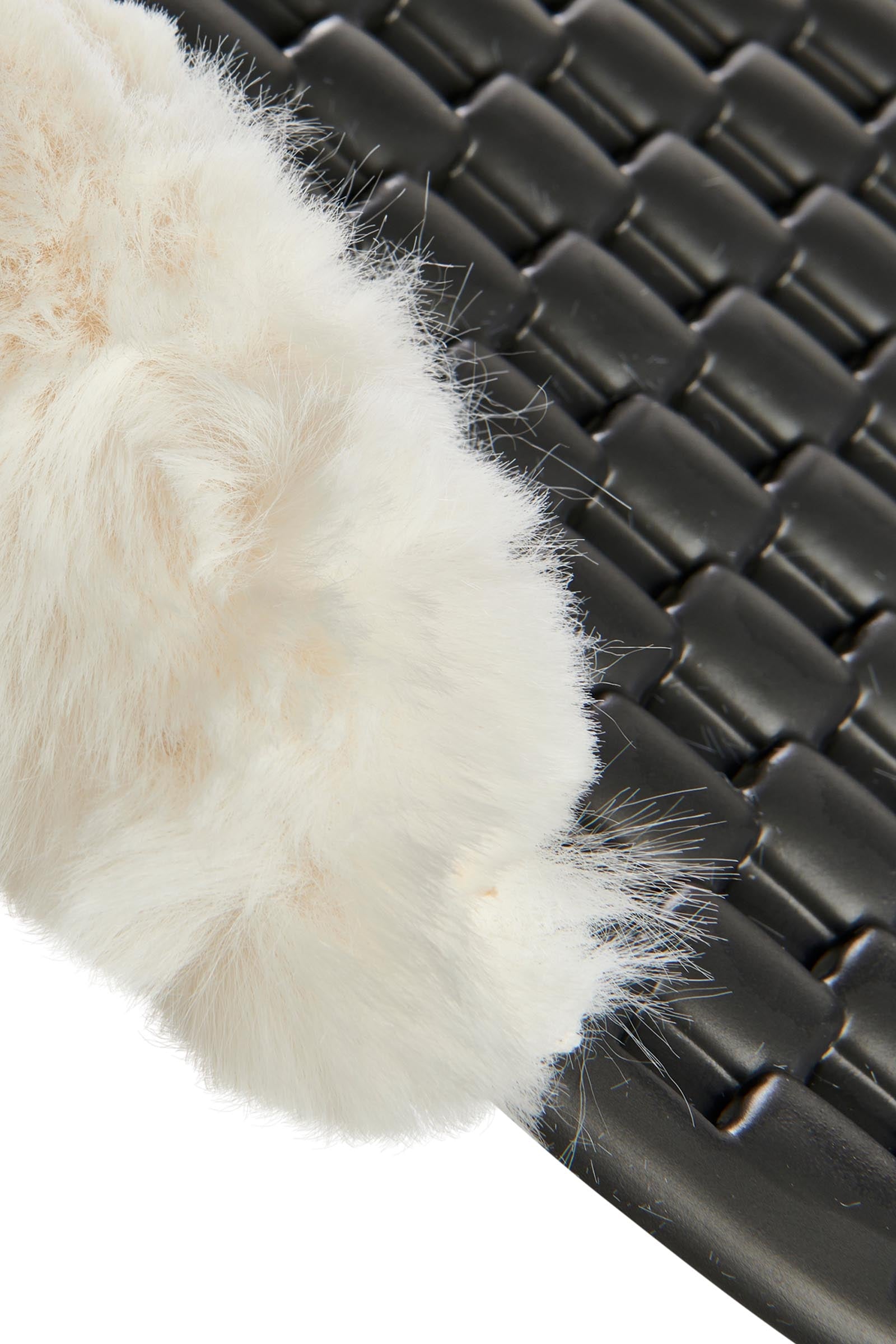 Acavallo Pad Piuma Respira Faux Sheepskin Cut-Out EVA Flat Saddle Pads