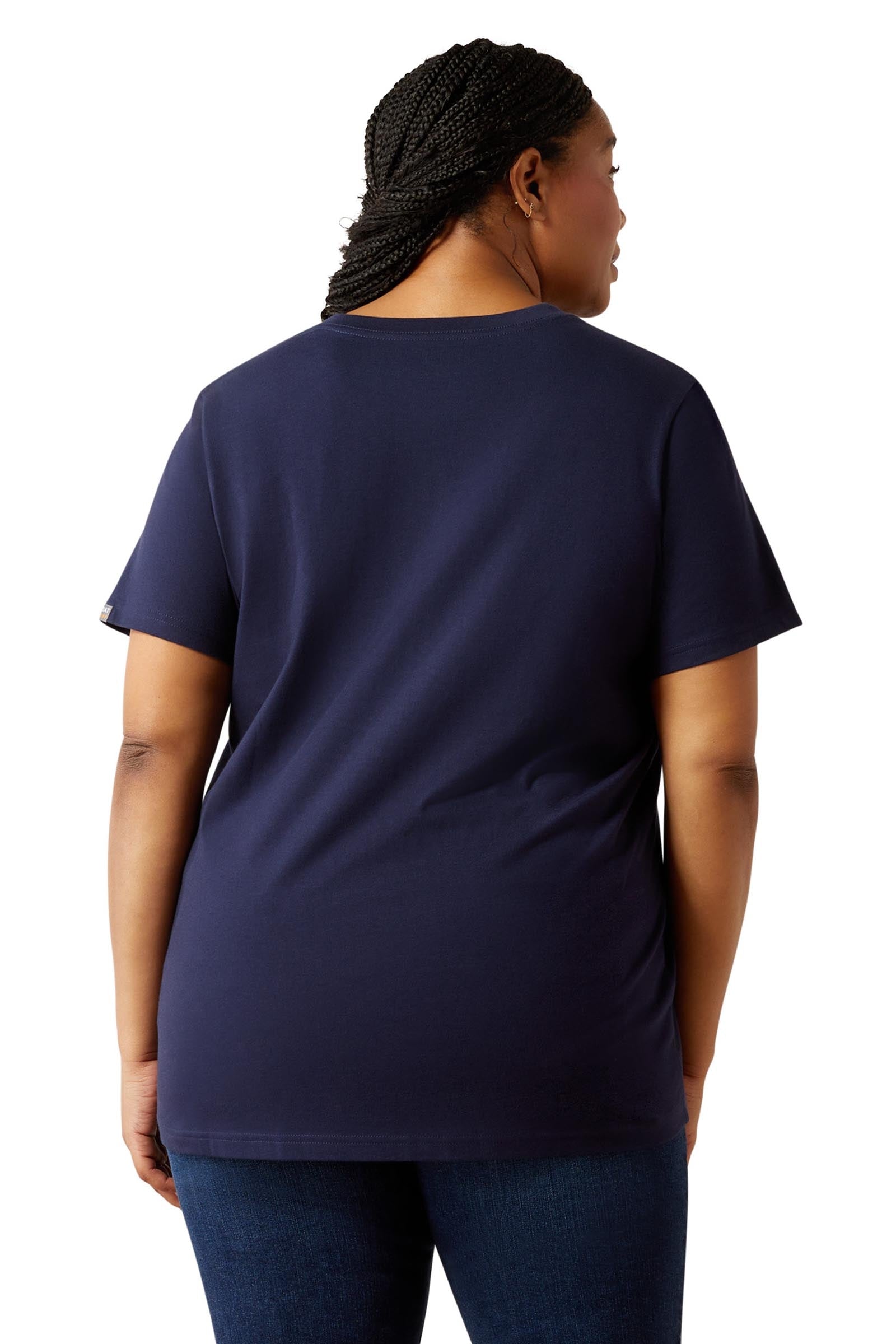 Ariat Women's Rebar Cotton Strong Standard V-Neck T-Shirt Women’s Riding Clothing