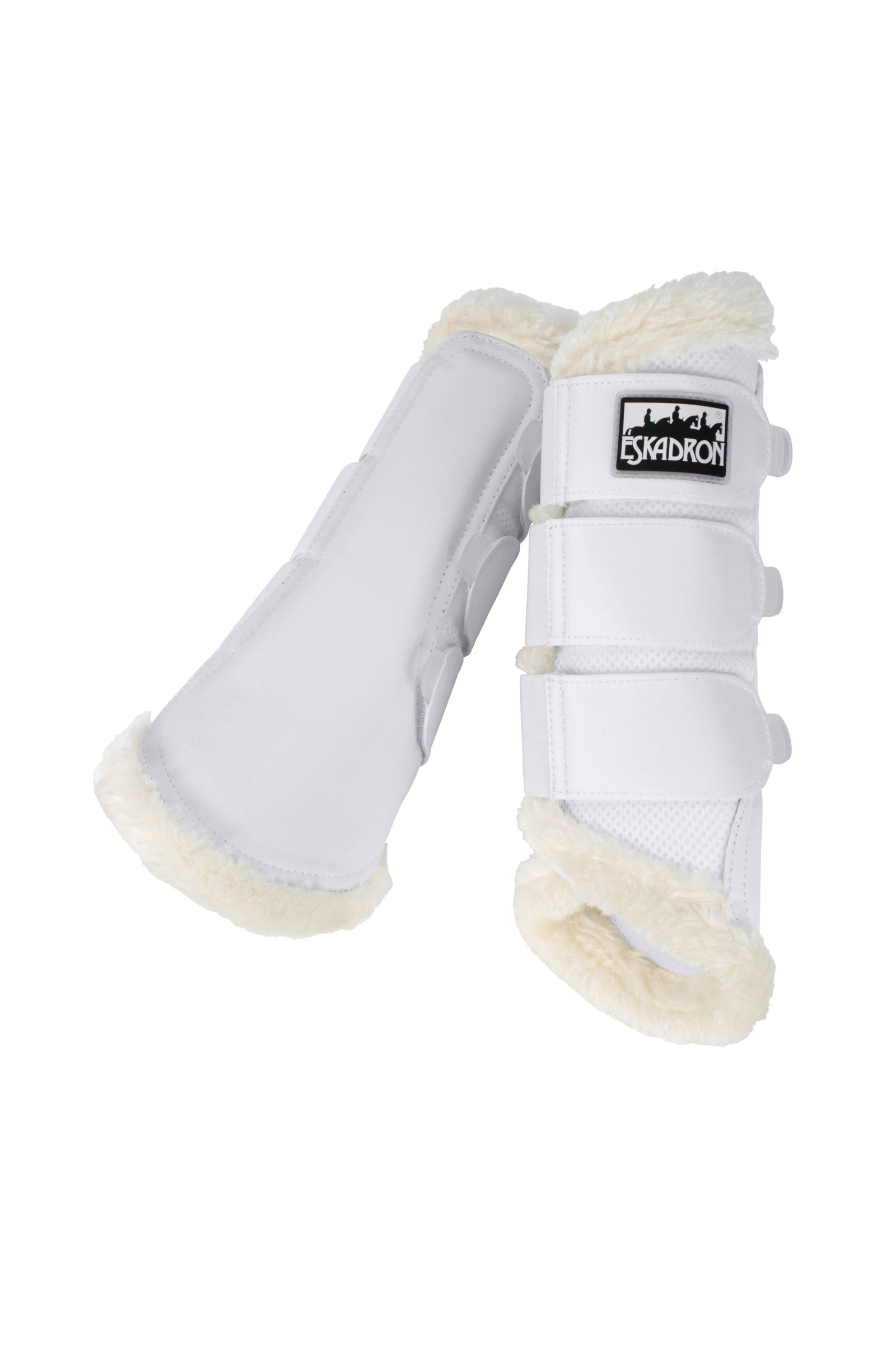 Eskadron Faux Fur Tendon Boots Leg Protection & Hoof Protection for Horses