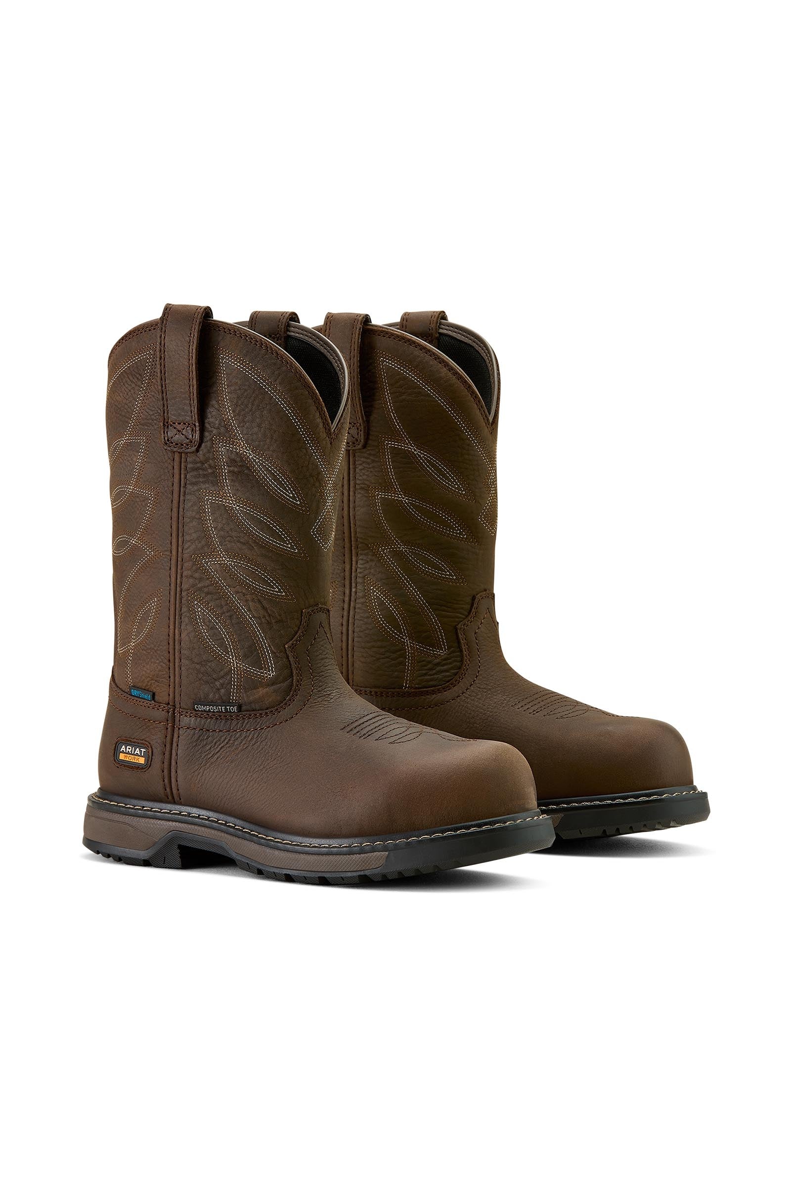 Ariat Riveter Pull-On Women's Waterproof  Composite Toe Work Boots Riding Boots & Riding Shoes
