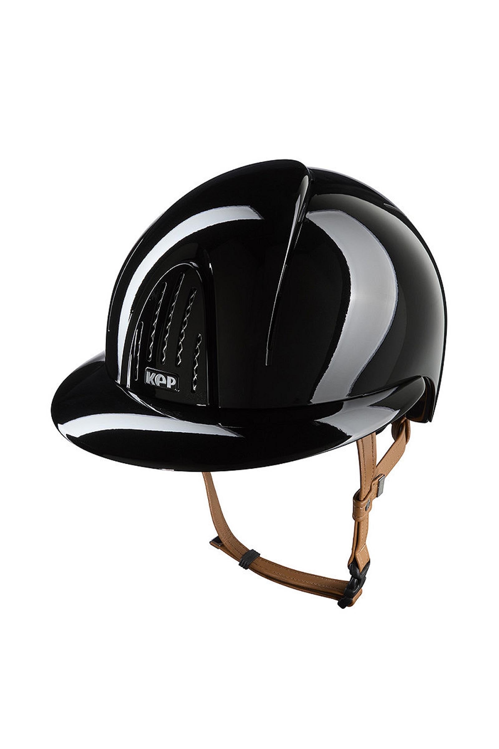 KEP Helmets KEP NOVA ABS Metal Polish/Beige Polo Riding Helmet Paardrijcaps & Bodyprotectors
