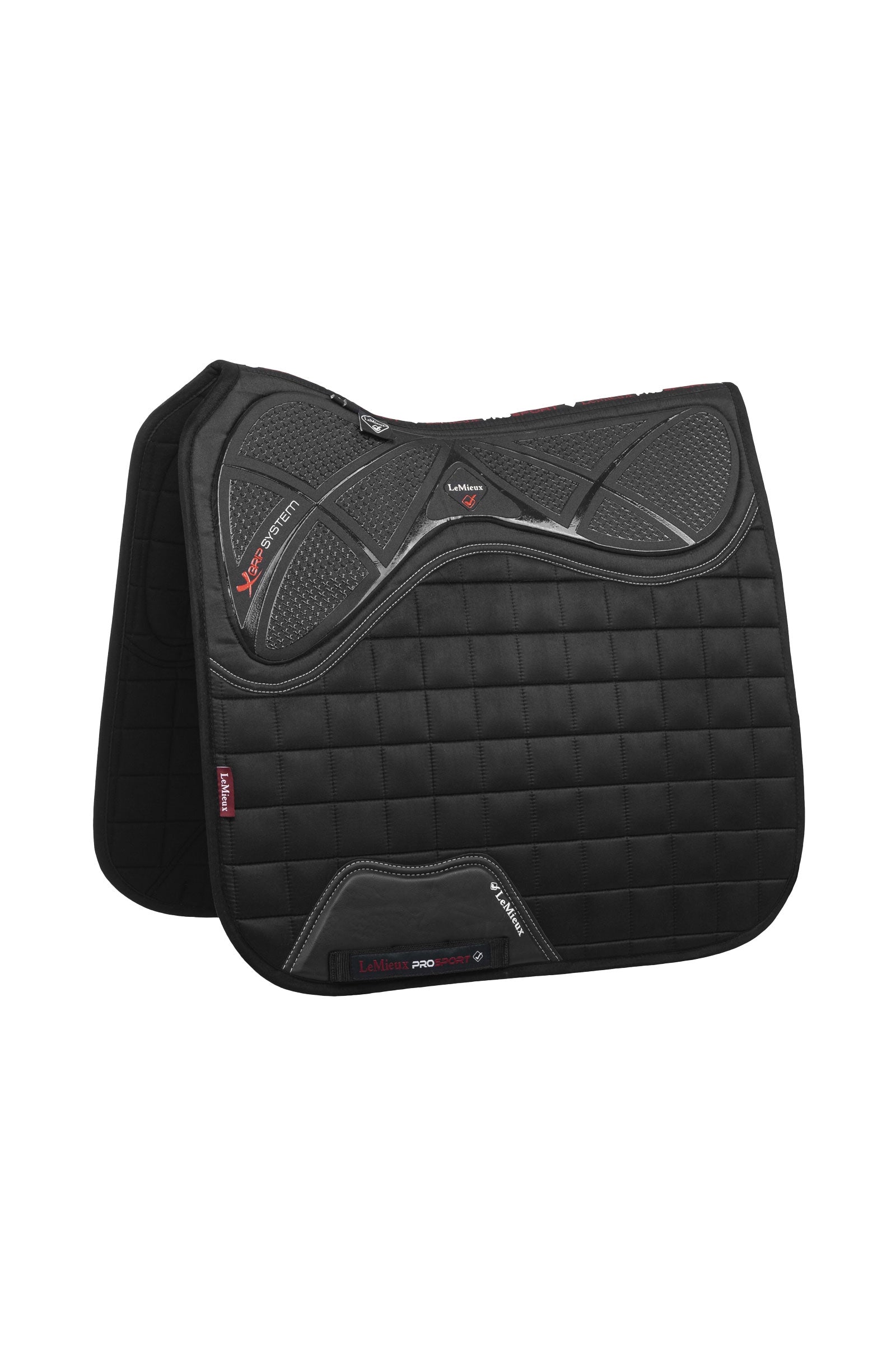 LeMieux X-Grip Silicone Square Dressuurzadeldek Zadeldekjes