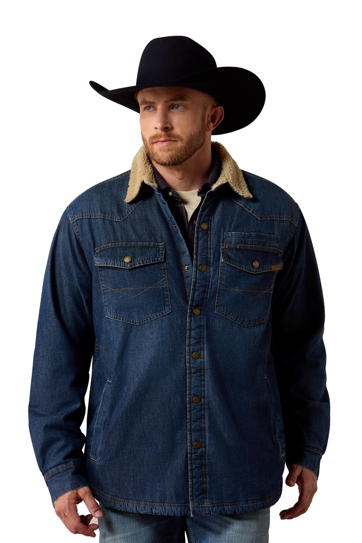 Ariat Homme Surchemise doublée Sherpa Vêtements d'équitation homme