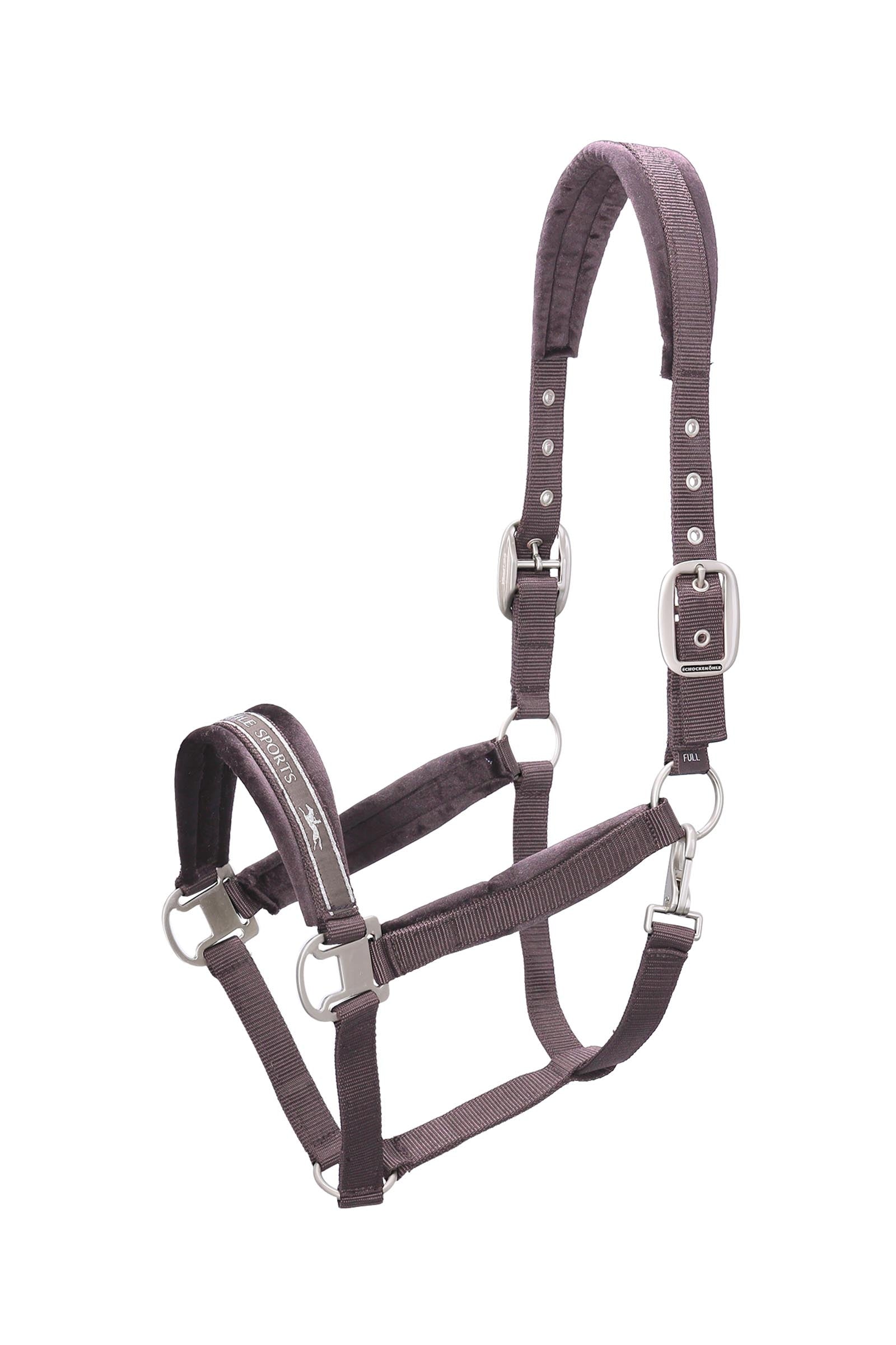 Schockemöhle Sports Halter SP Soft Velvet Style II Halsters & Halstertouwen