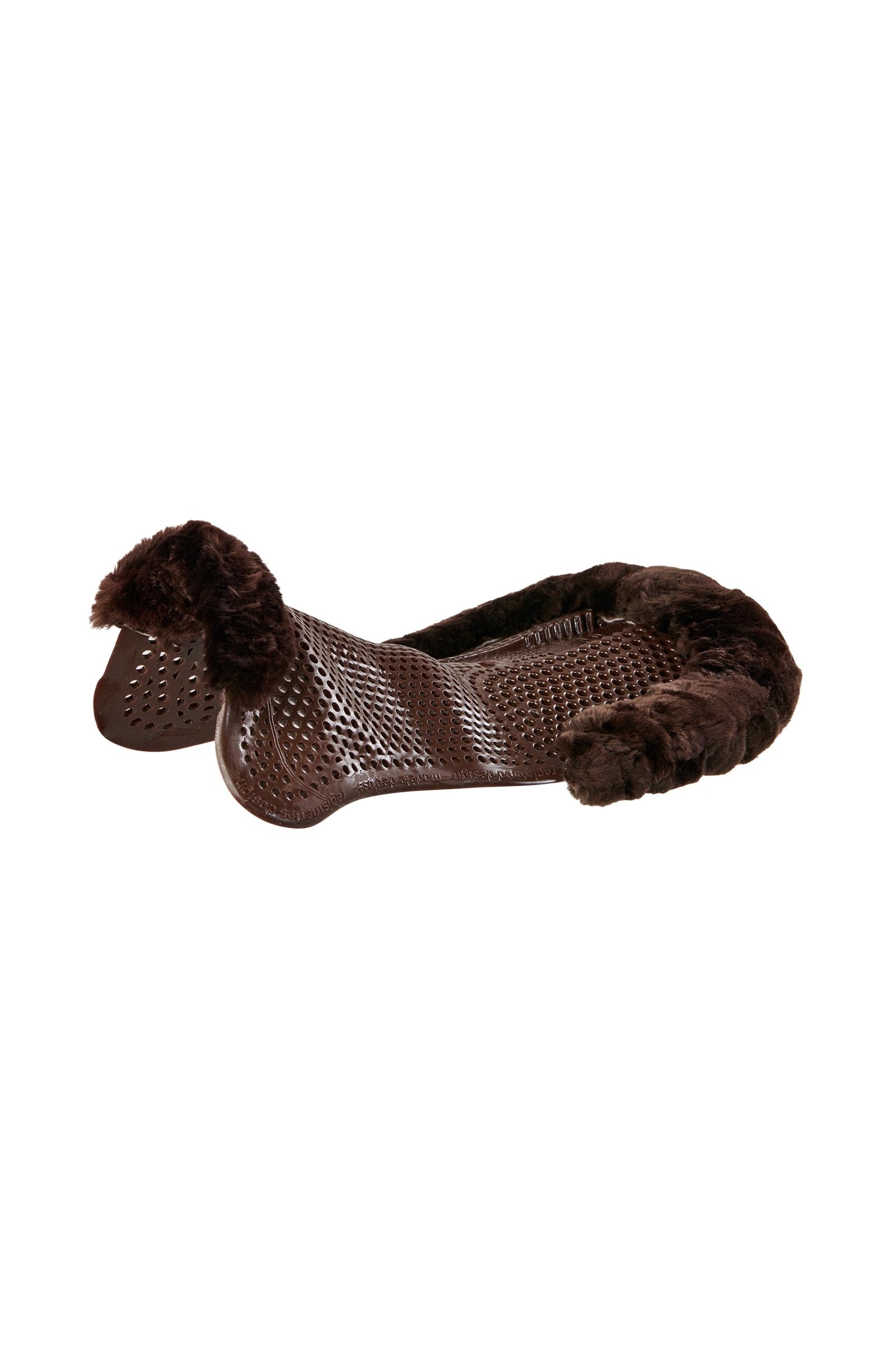 Acavallo Gel Antislip Classic met Schapenvacht Uitsparing Achterverhoger Zadeldekjes