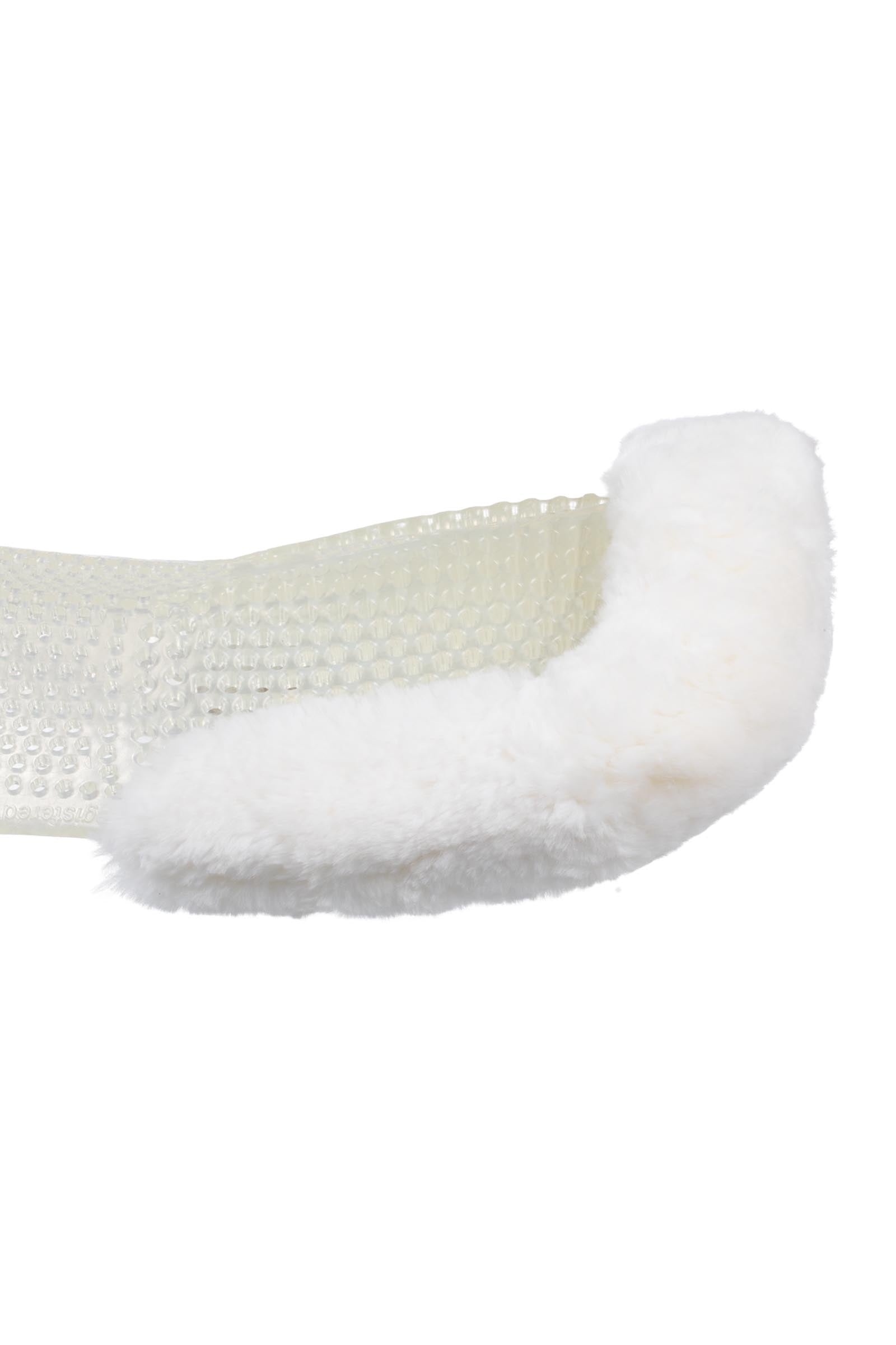 Acavallo Gel Non Slip Classic With Sheepskin Cut-Out Rear Riser Saddle Pads