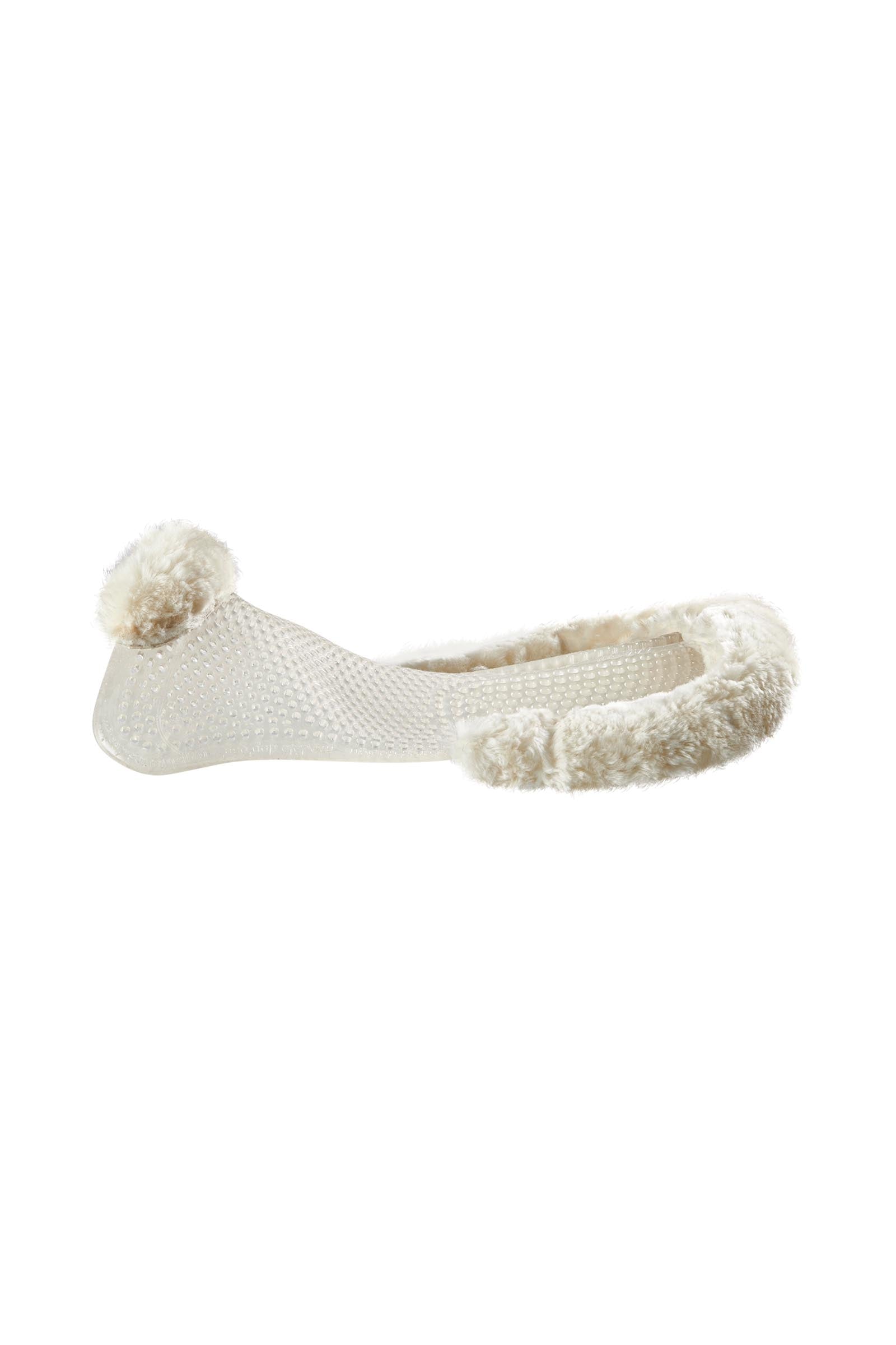Acavallo Gel Non Slip Classic With Sheepskin Cut-Out Rear Riser Saddle Pads