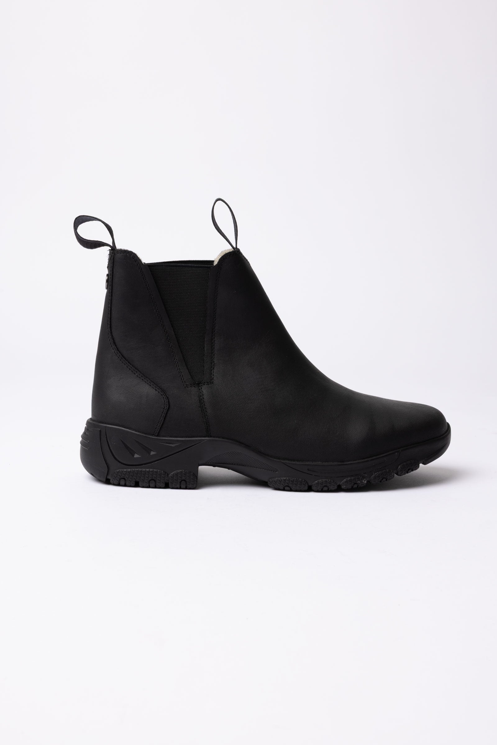 Horze Cornwall Leather Wool-Lined Jodhpur Boots Riding Boots & Riding Shoes