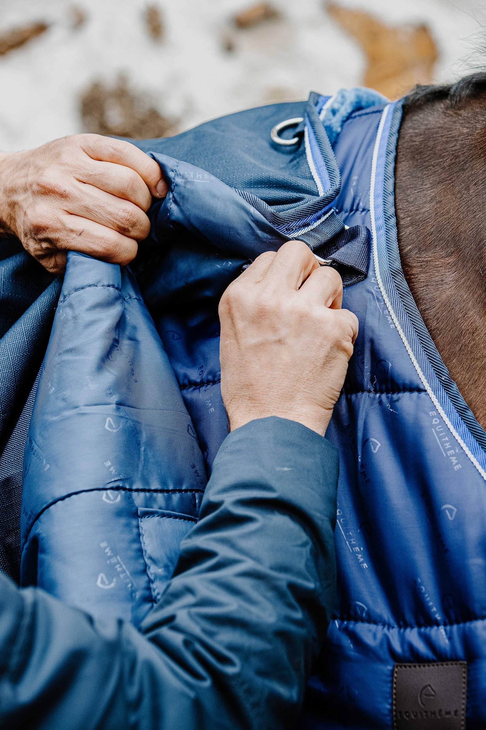 EQUITHÈME Classic 1200D Turnout Rug, 50 g Horse Rugs
