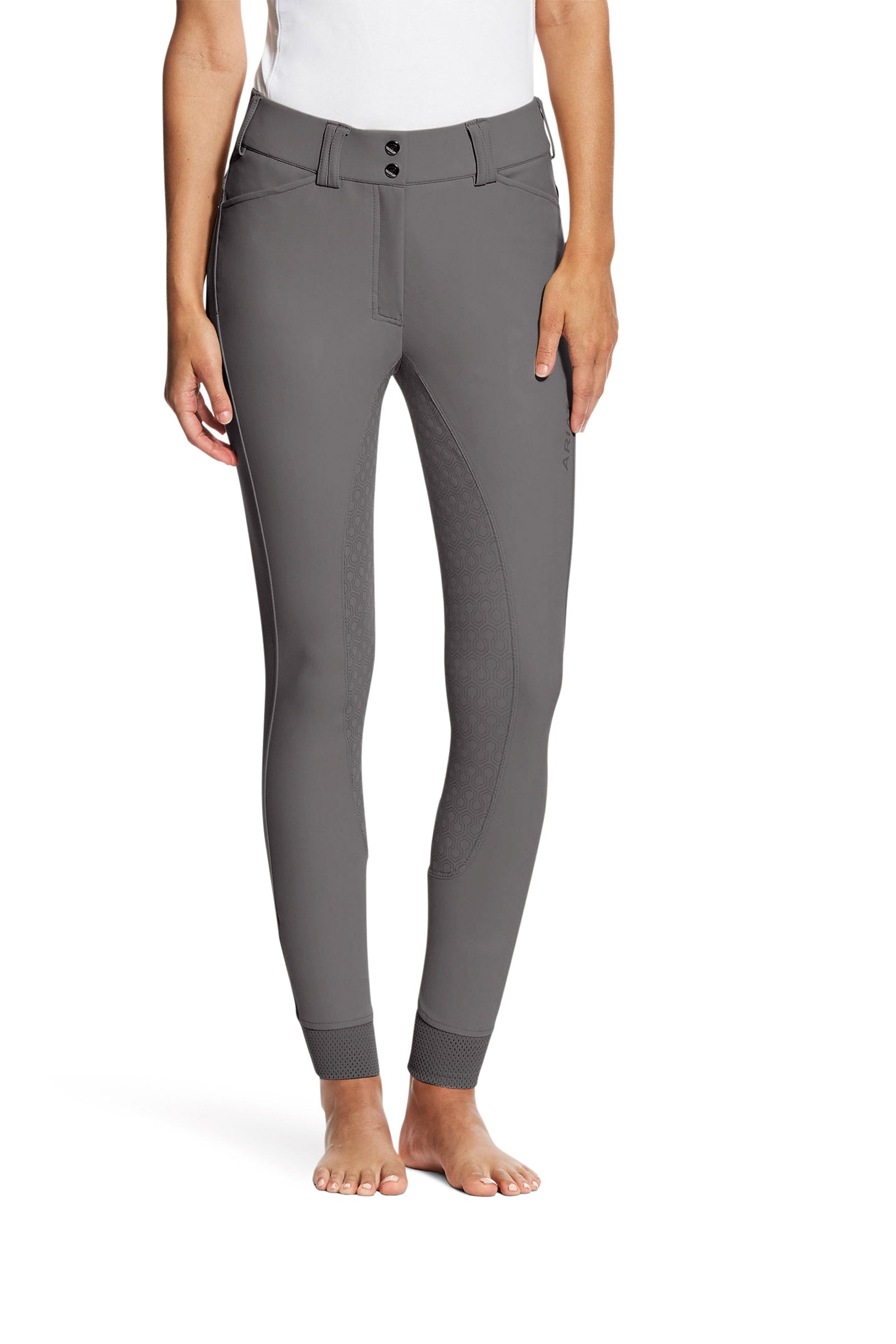 Ariat Tri Factor Women's Full Seat Breeches With Silicone Grip Womens Breeches