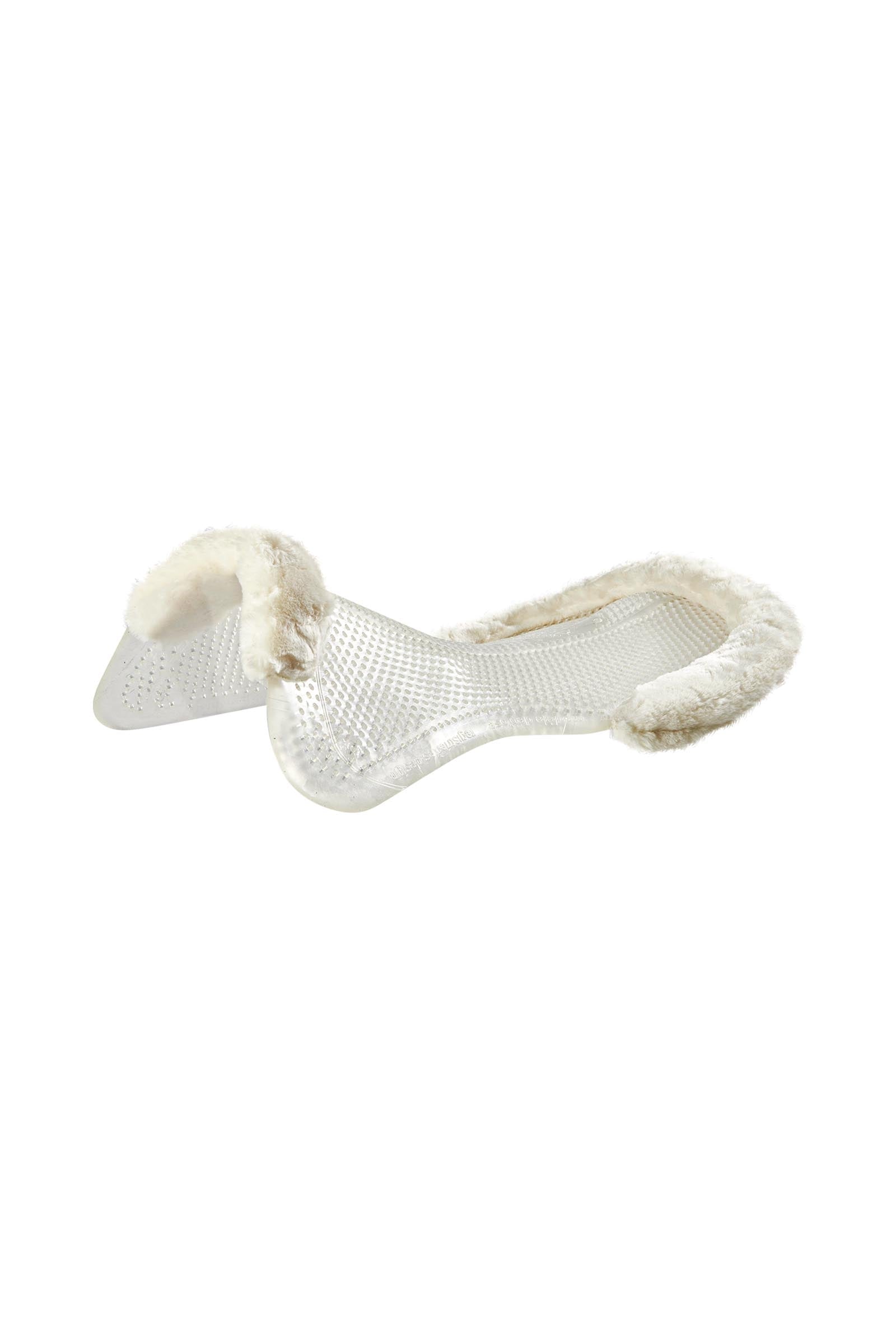 Acavallo Gel Antislip Classic met Schapenvacht Uitsparing Plat Zadeldekjes