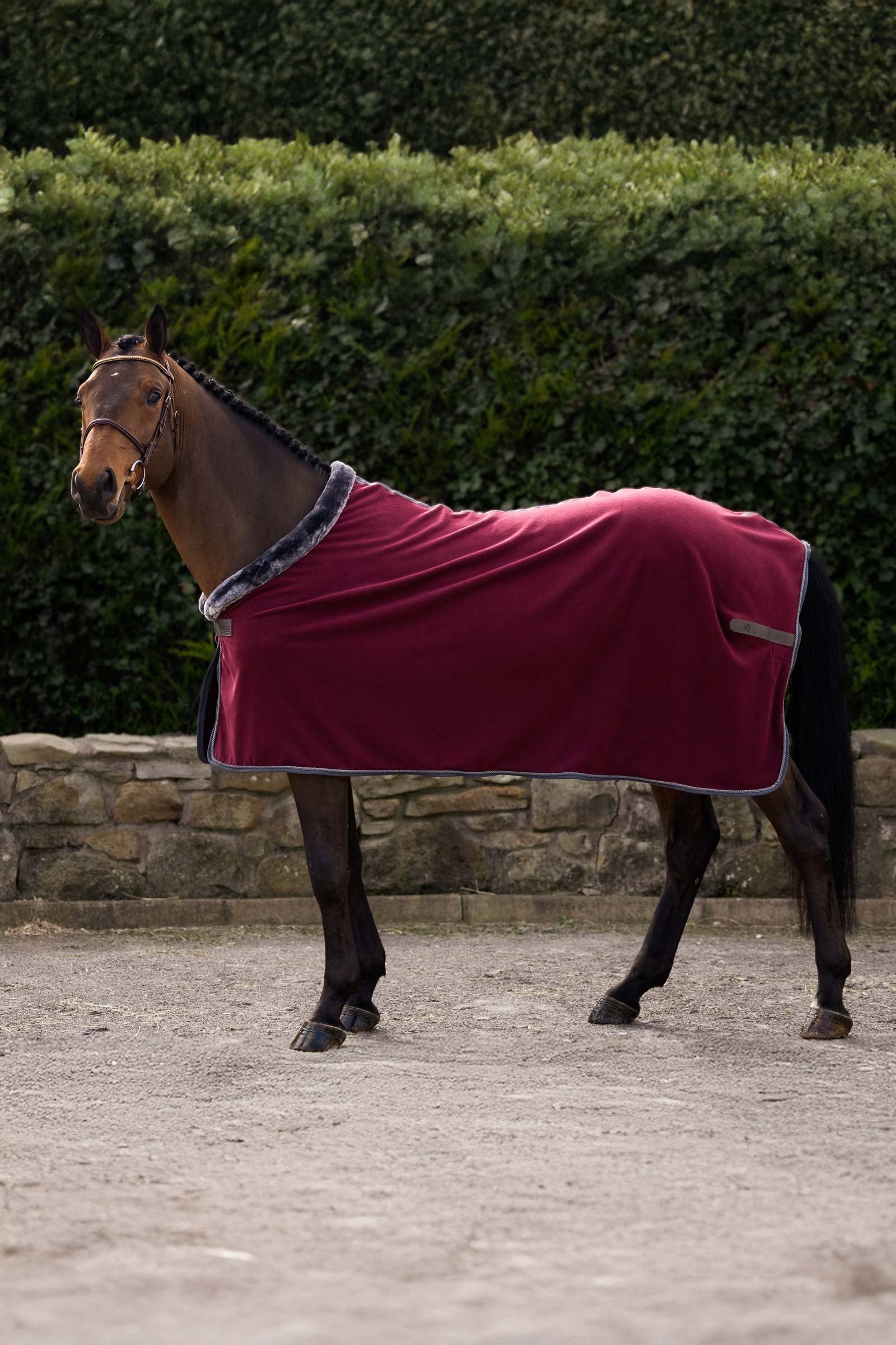 Bucas Show-Line Fleece Rug, 400 g Paardendekens