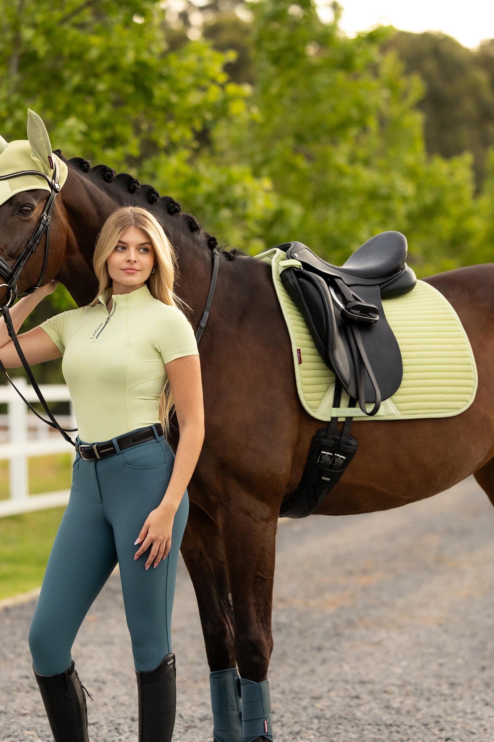 LeMieux Air-Tek Mesh Dressage Square Saddle Pads