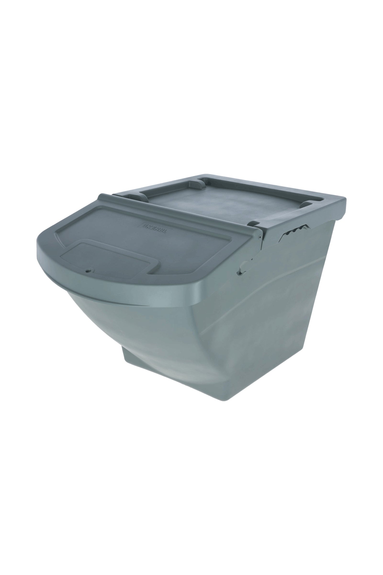Kerbl Stapelbare voederbox met deksel, 60 L Voederen & Drinken