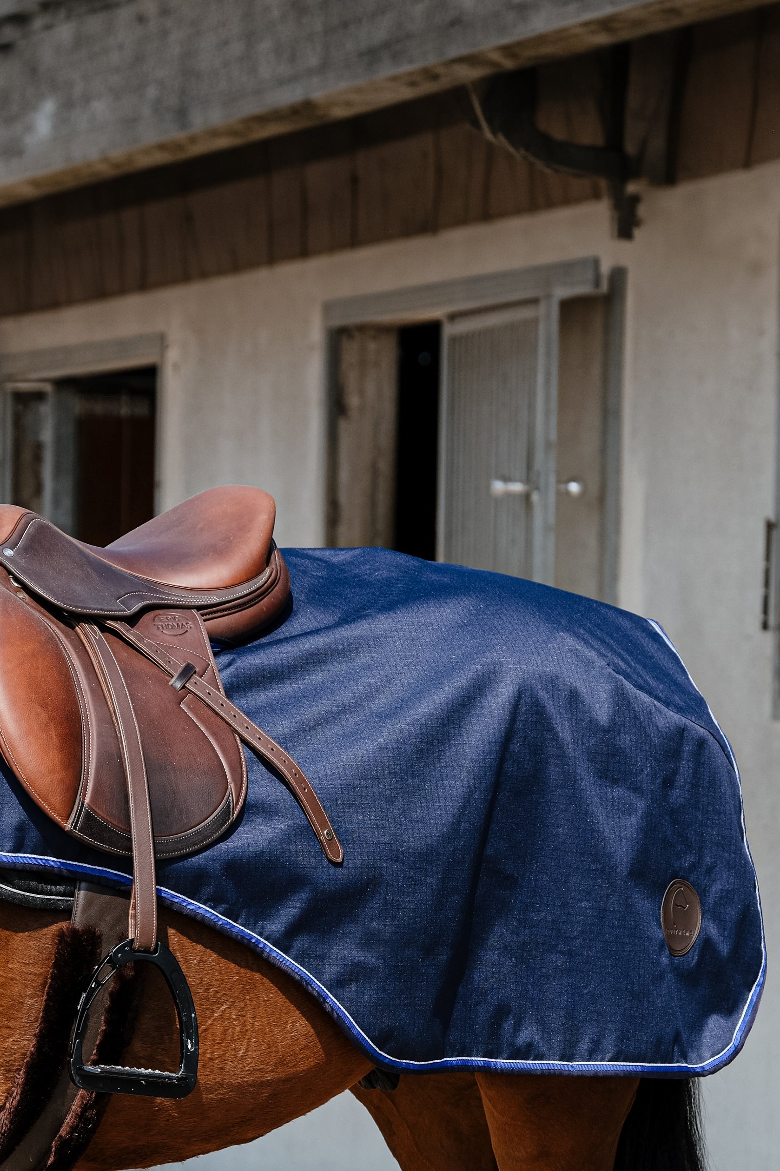 EQUITHÈME Classic 1200D uitrijdeken Paardendekens