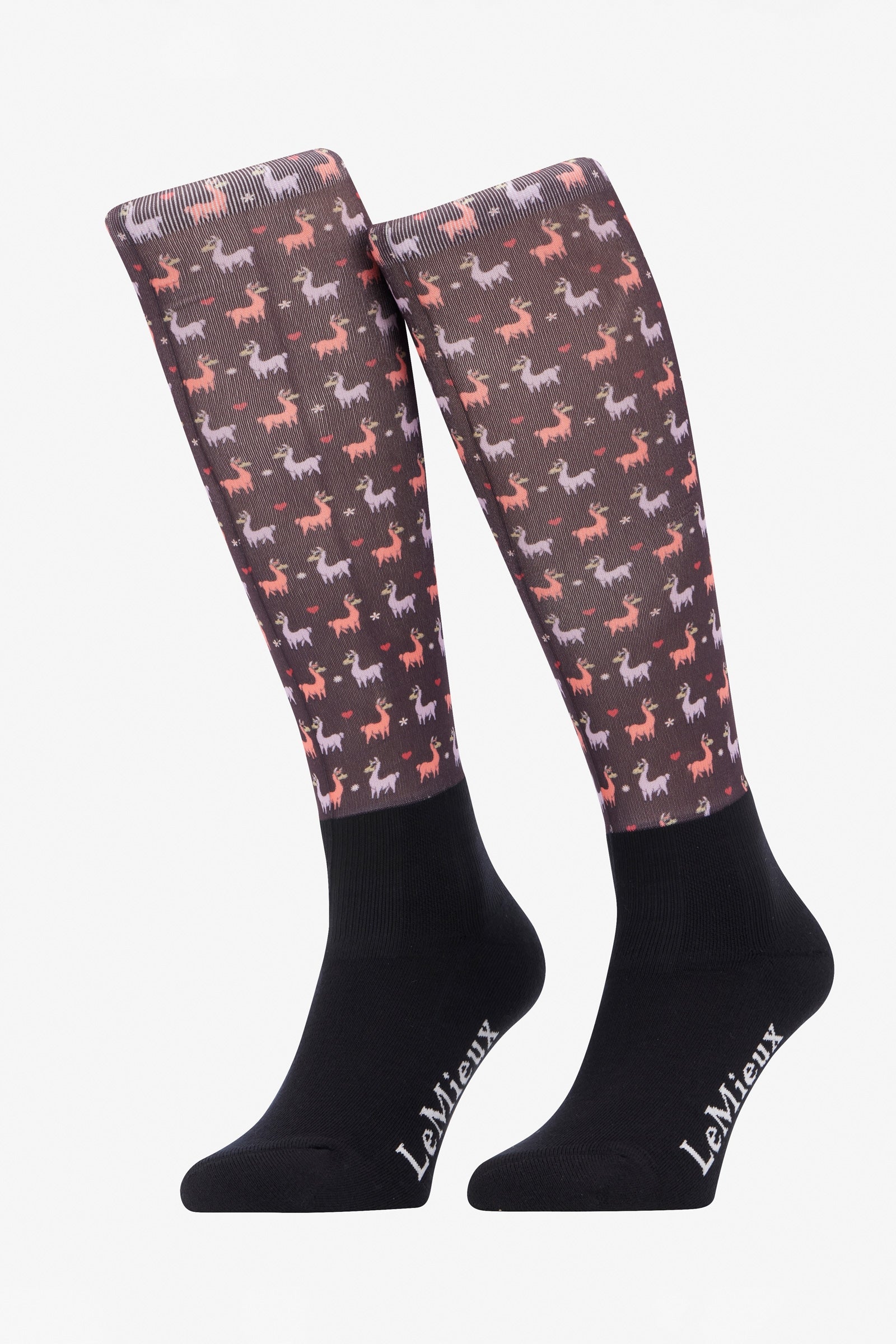 LeMieux Llamas Footsie Socks Socks