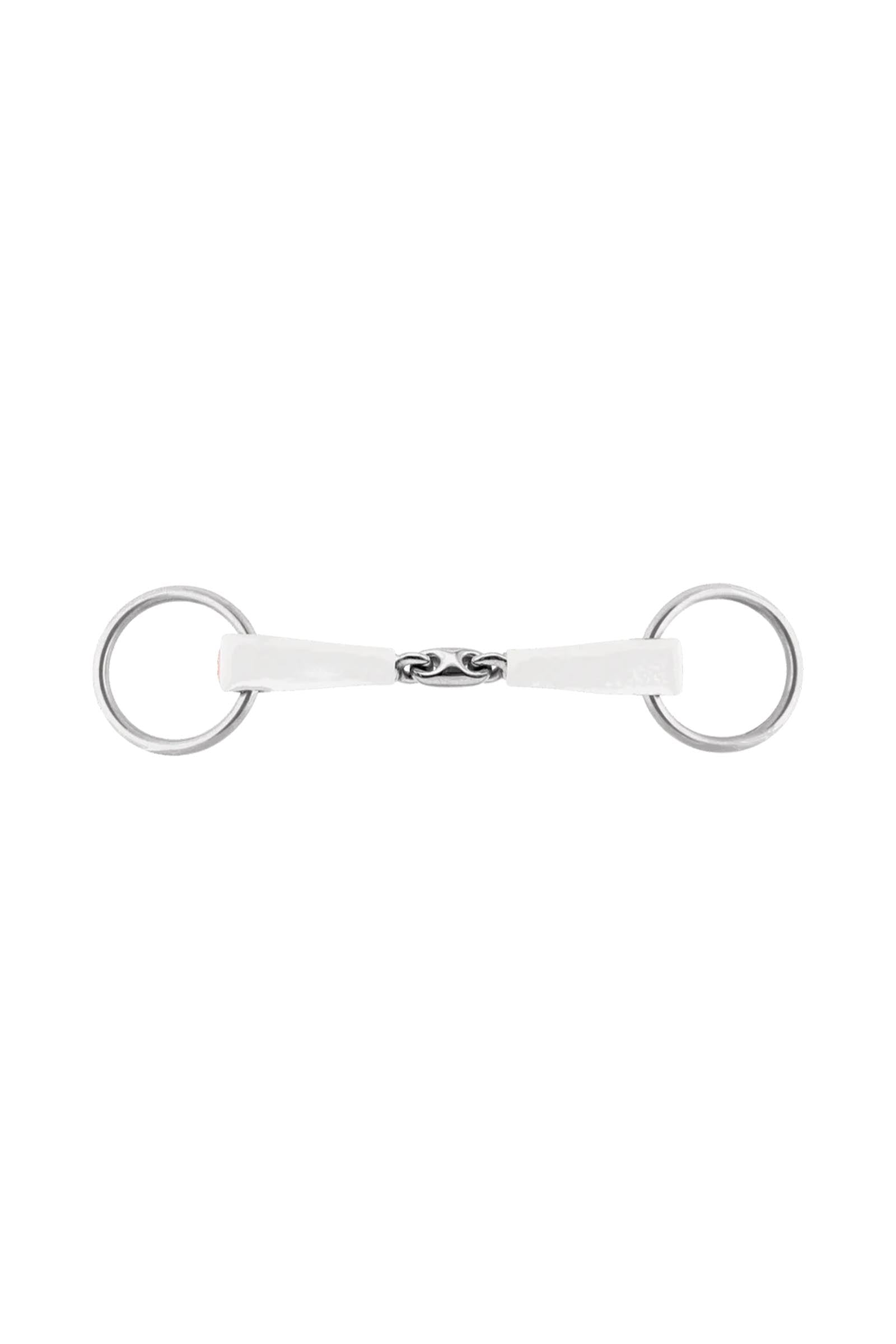 Sprenger Nathe watertrens, dubbel gebroken, 20 mm, 55 mm ringen, thermoplast Bitten