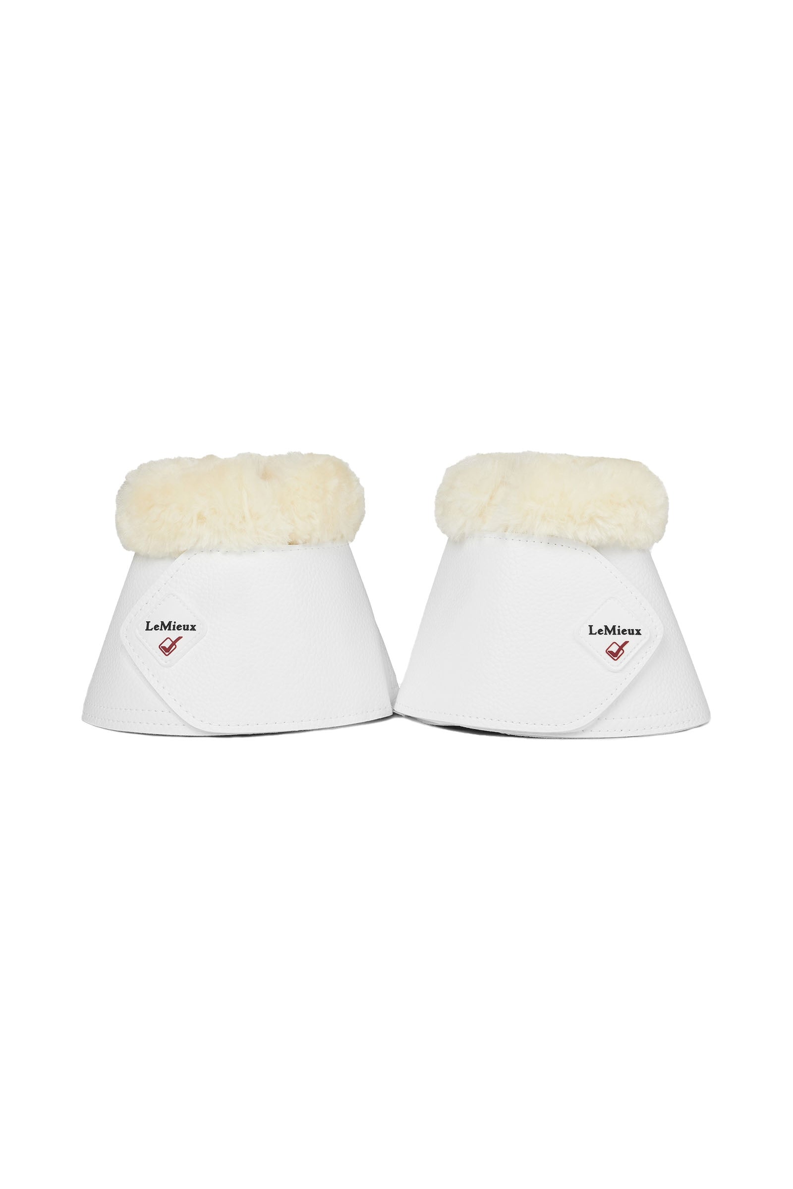 LeMieux Fleece WrapRound Over Reach Bell Boots Leg Protection & Hoof Protection for Horses