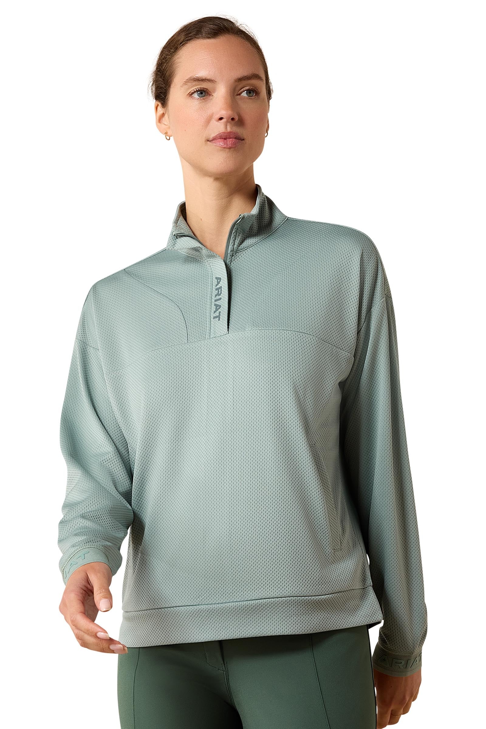 Ariat Breathe dames sweatshirt met 1/2 ritssluiting Dames paardrijkleding