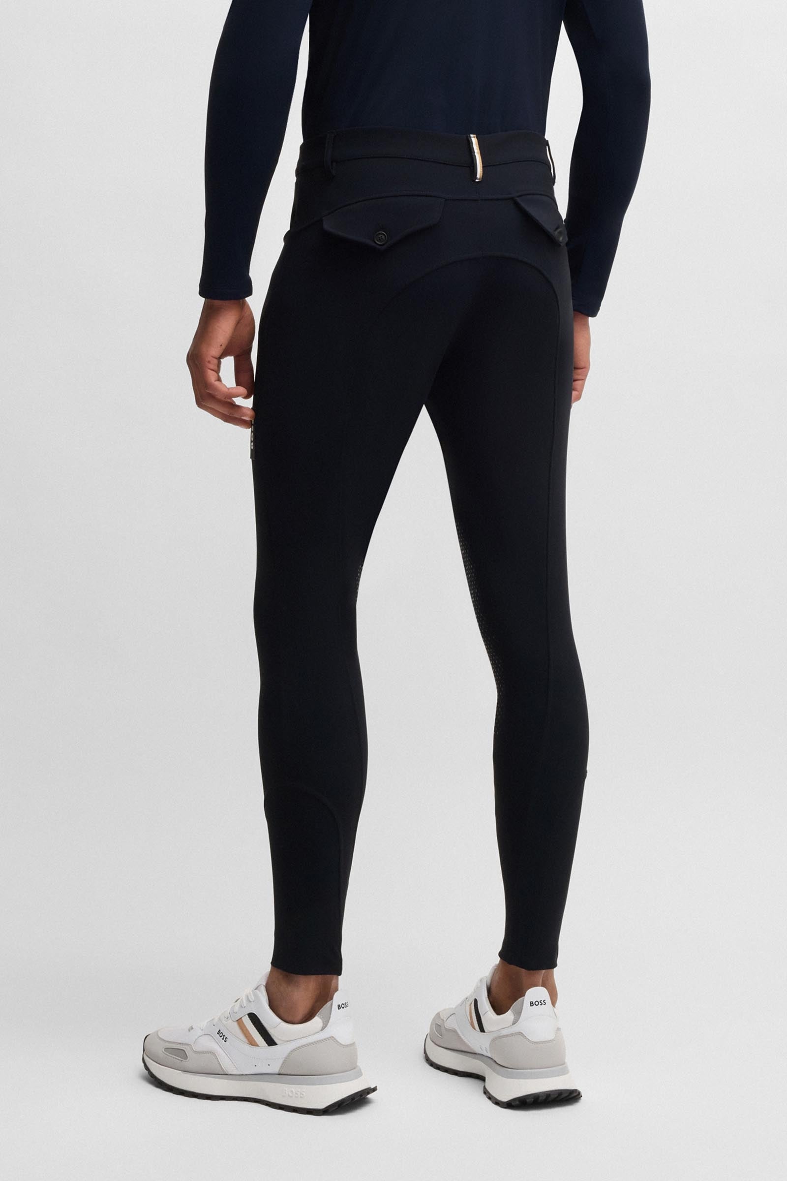 BOSS Equestrian Boss James heren rijbroek met kniegrip Heren paardrijkleding