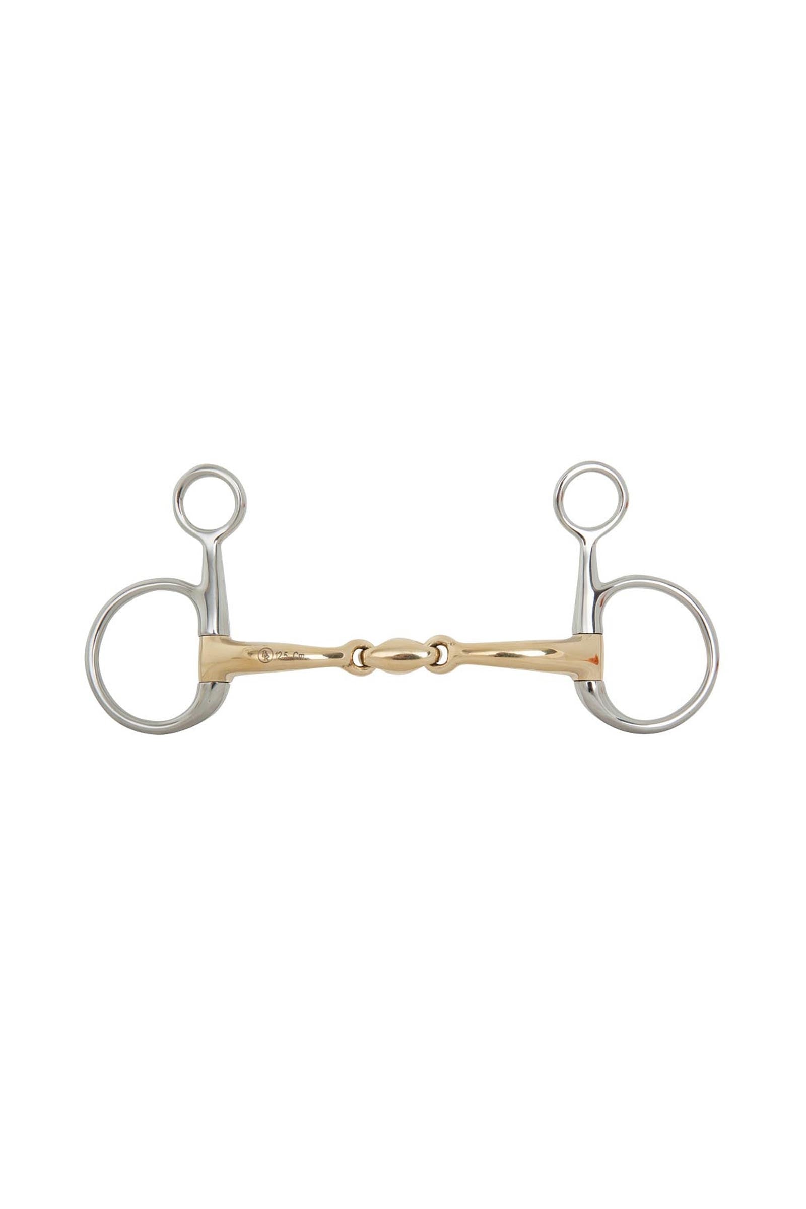 BR Soft Contact bustrens, dubbelgebroken, 14 mm, scharen 110 mm Bitten