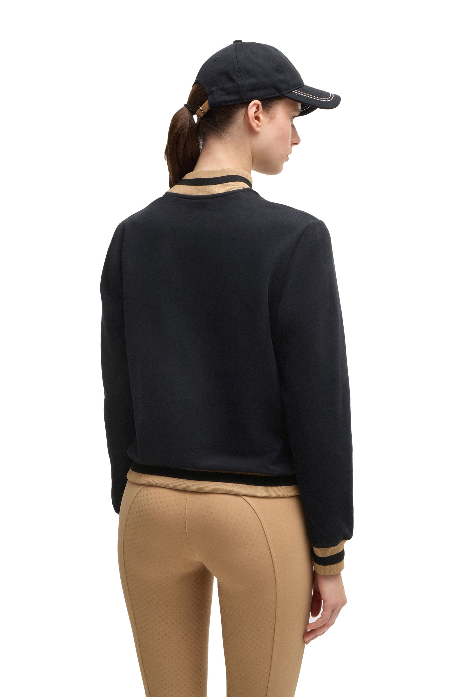 Boss Kim Women´s Sweater With Stand-up Collar Women’s Riding Clothing