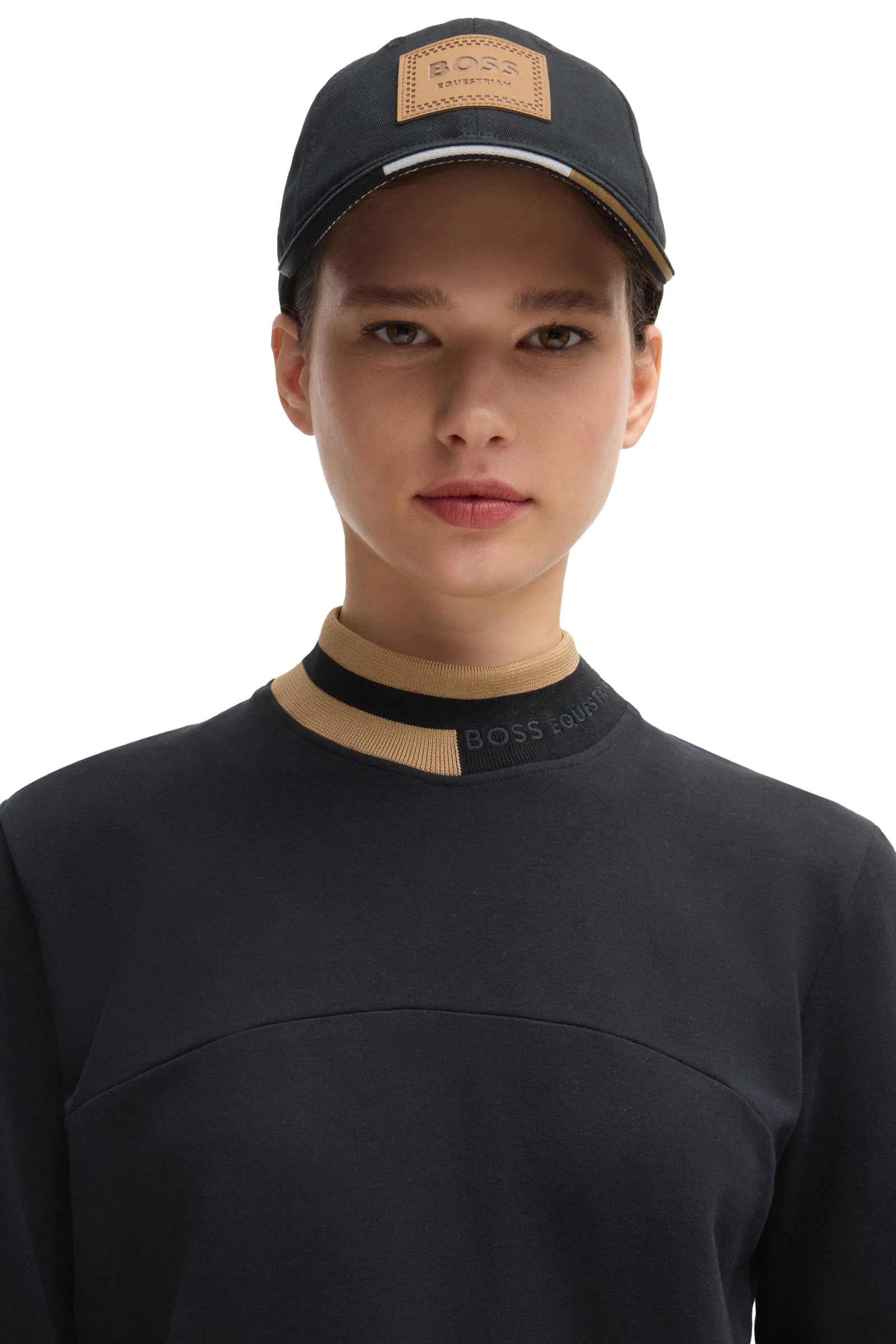 Boss Kim Women´s Sweater With Stand-up Collar Women’s Riding Clothing