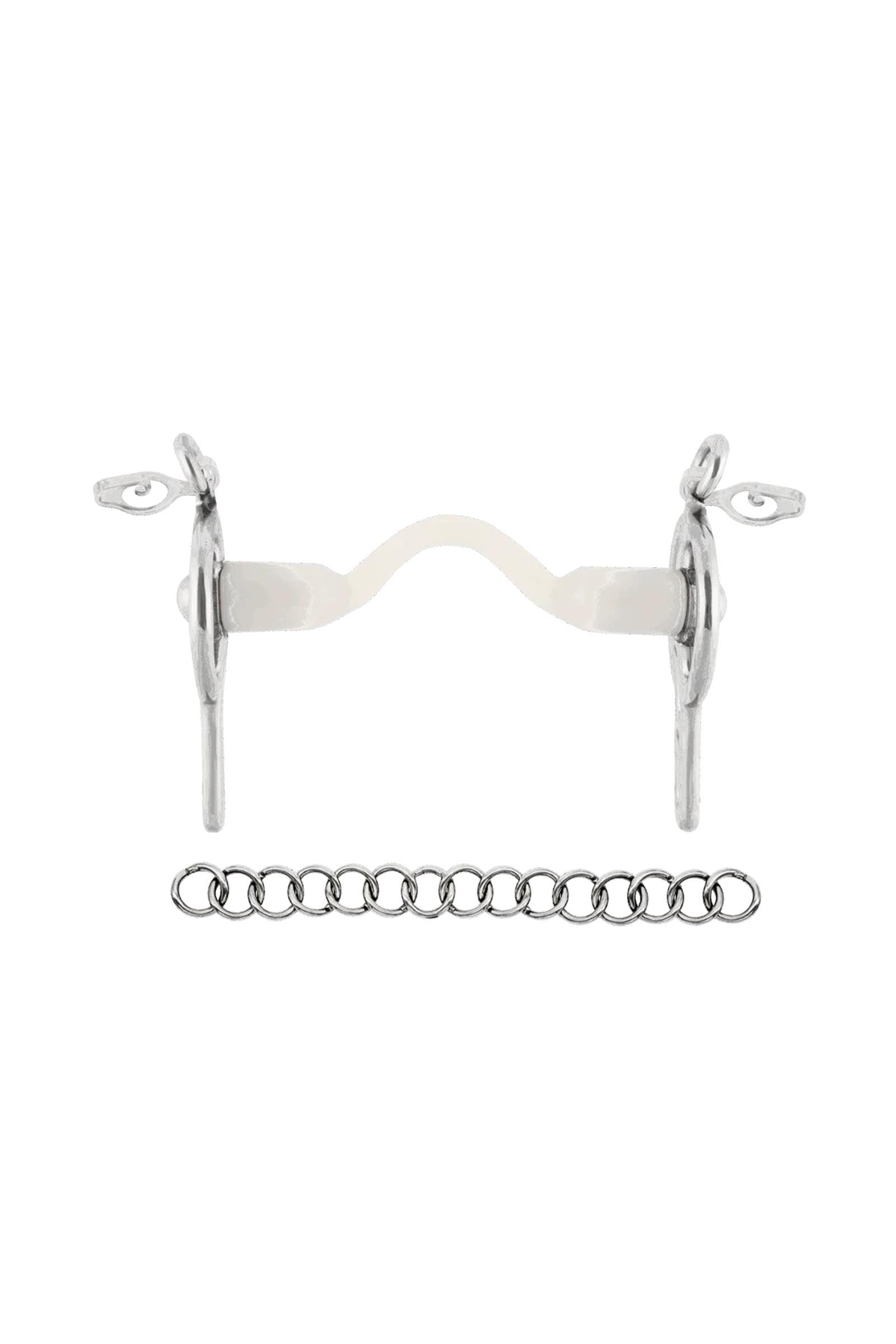 Sprenger Nathe liverpool menbit, met tongboog, 20 mm, korte scharen, thermoplast Drafsport