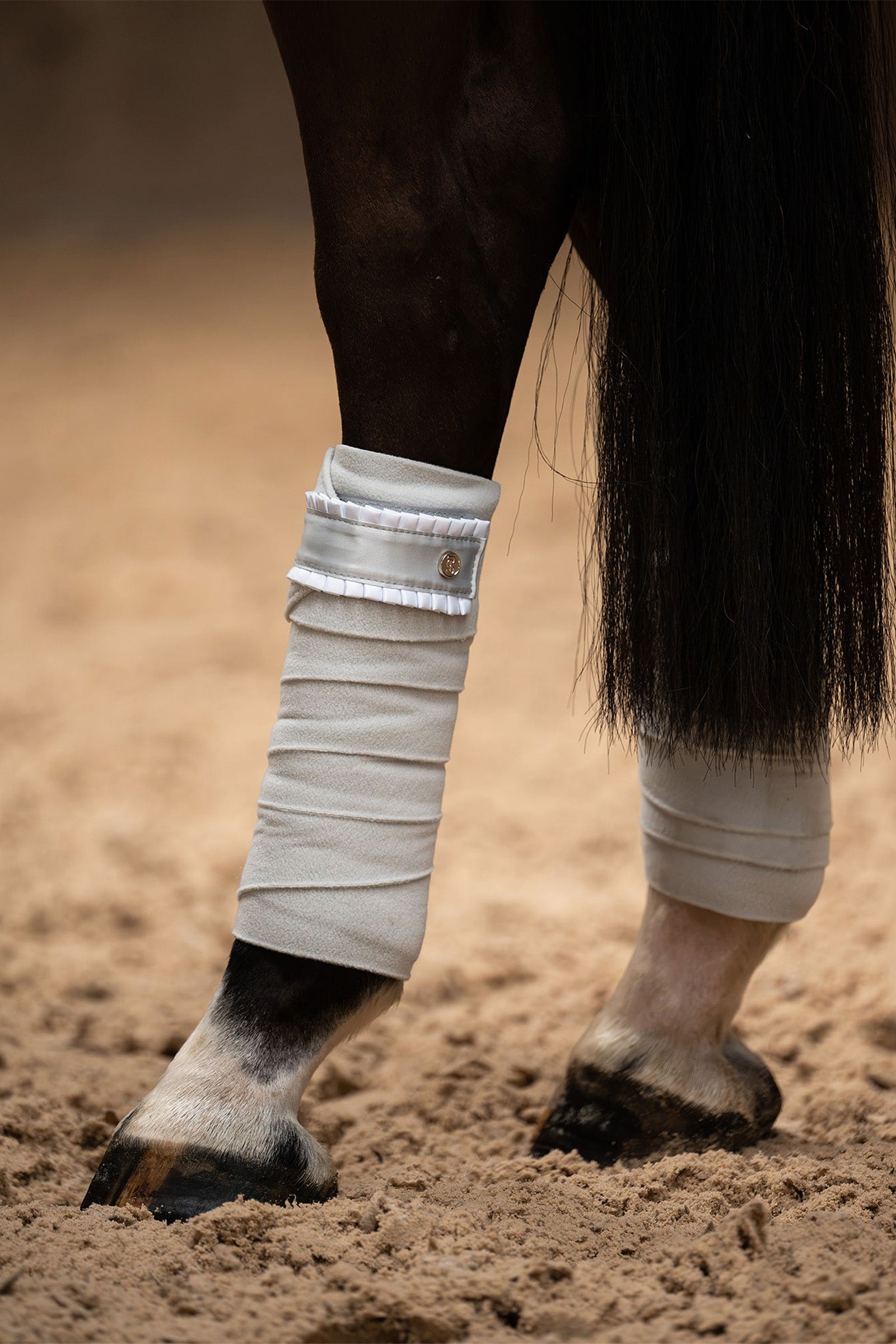 PS of Sweden Polos Ruffle Pearl Leg Protection & Hoof Protection for Horses