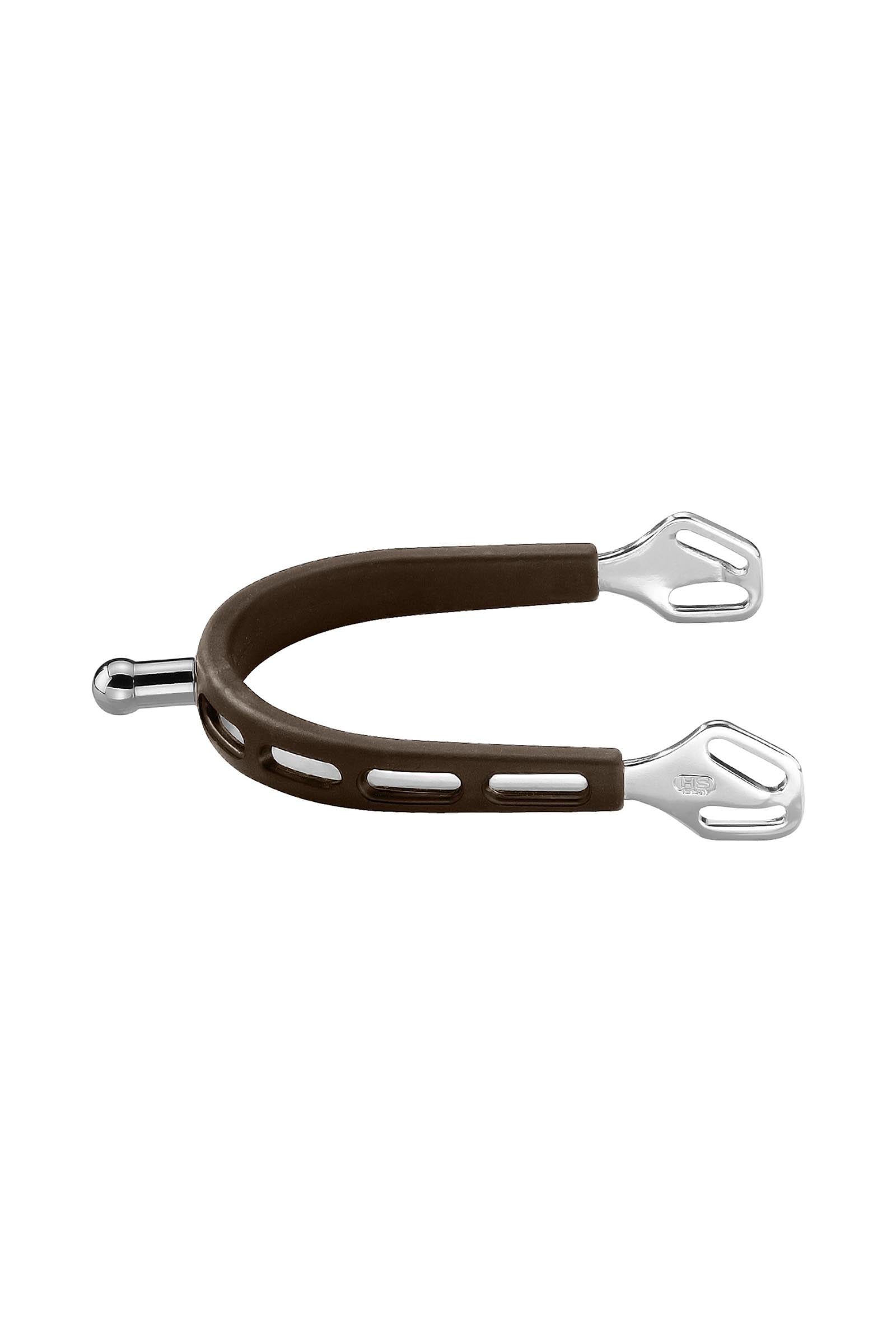 Sprenger Ultra Fit Grip sporen bruin, roestvrij staal, kogelhals Zwepen