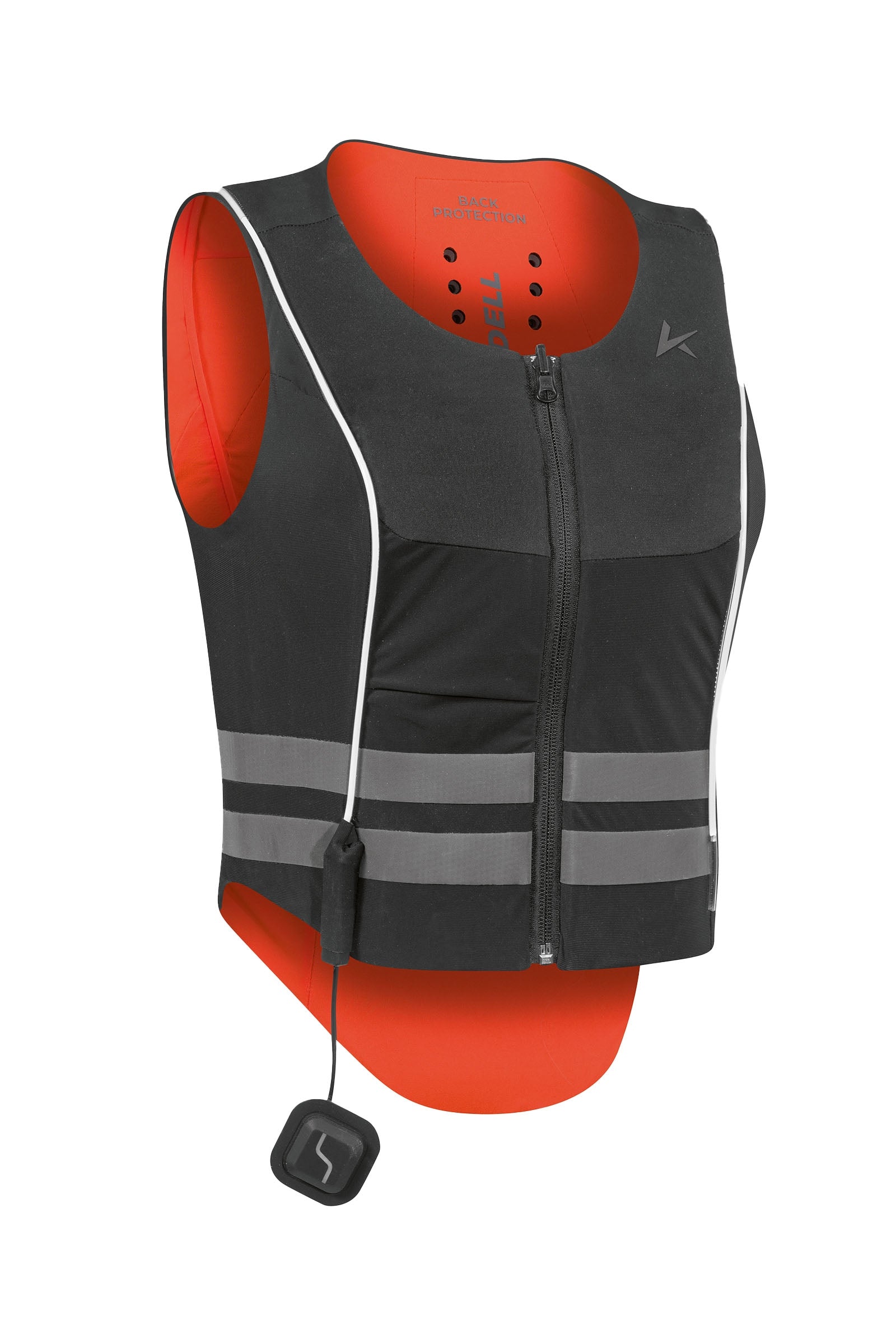 Komperdell Ballistic High Visibility FlexFit Back Protector, reversible Safety Equipment