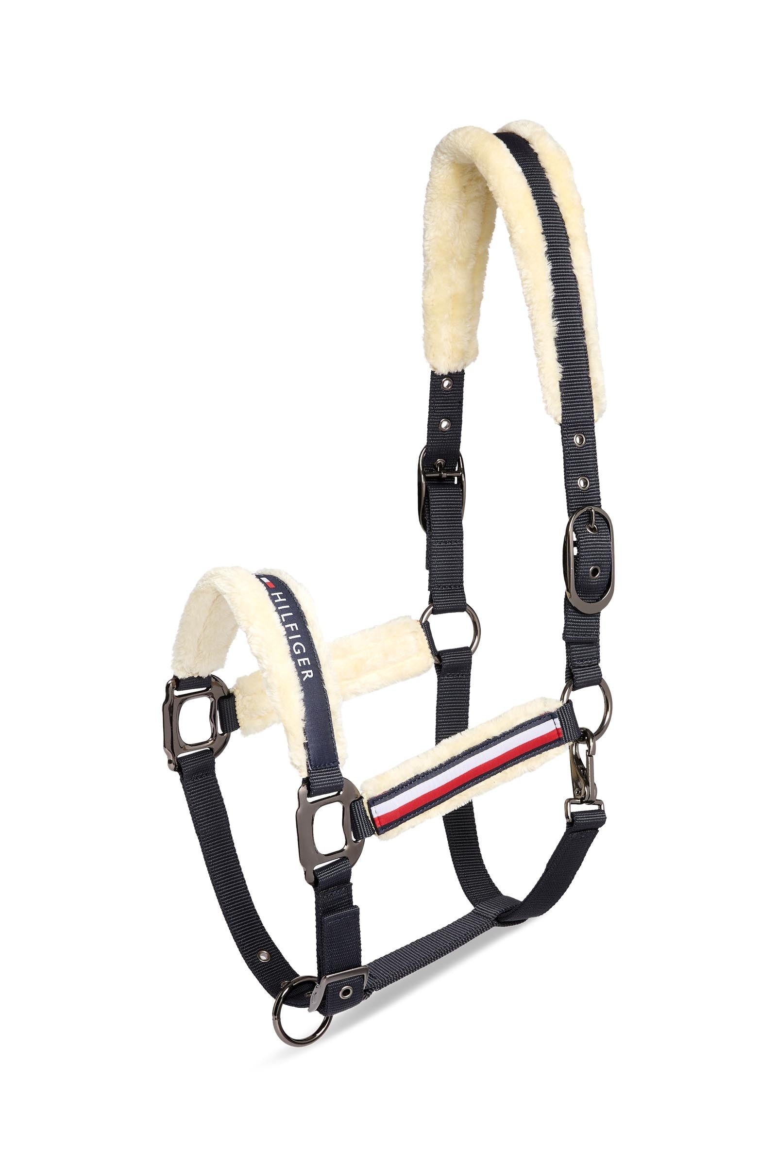 Tommy Hilfiger Equestrian Kennedy Faux Fur Halter Halters & Leads