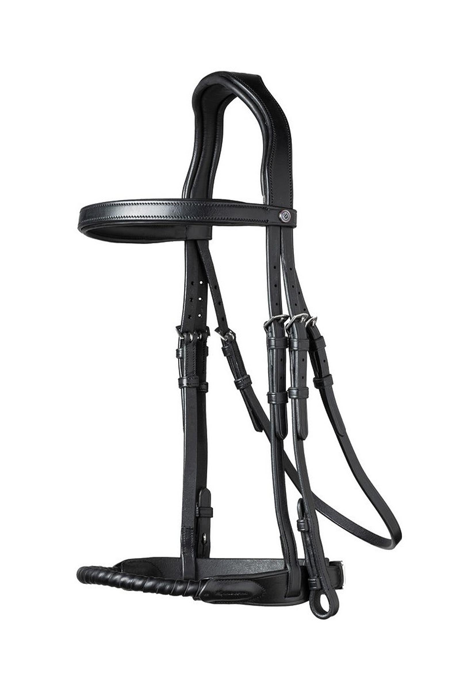 Trust Equestrian Dublin Rope Noseband Bridle Covered Hoofdstellen & Teugels