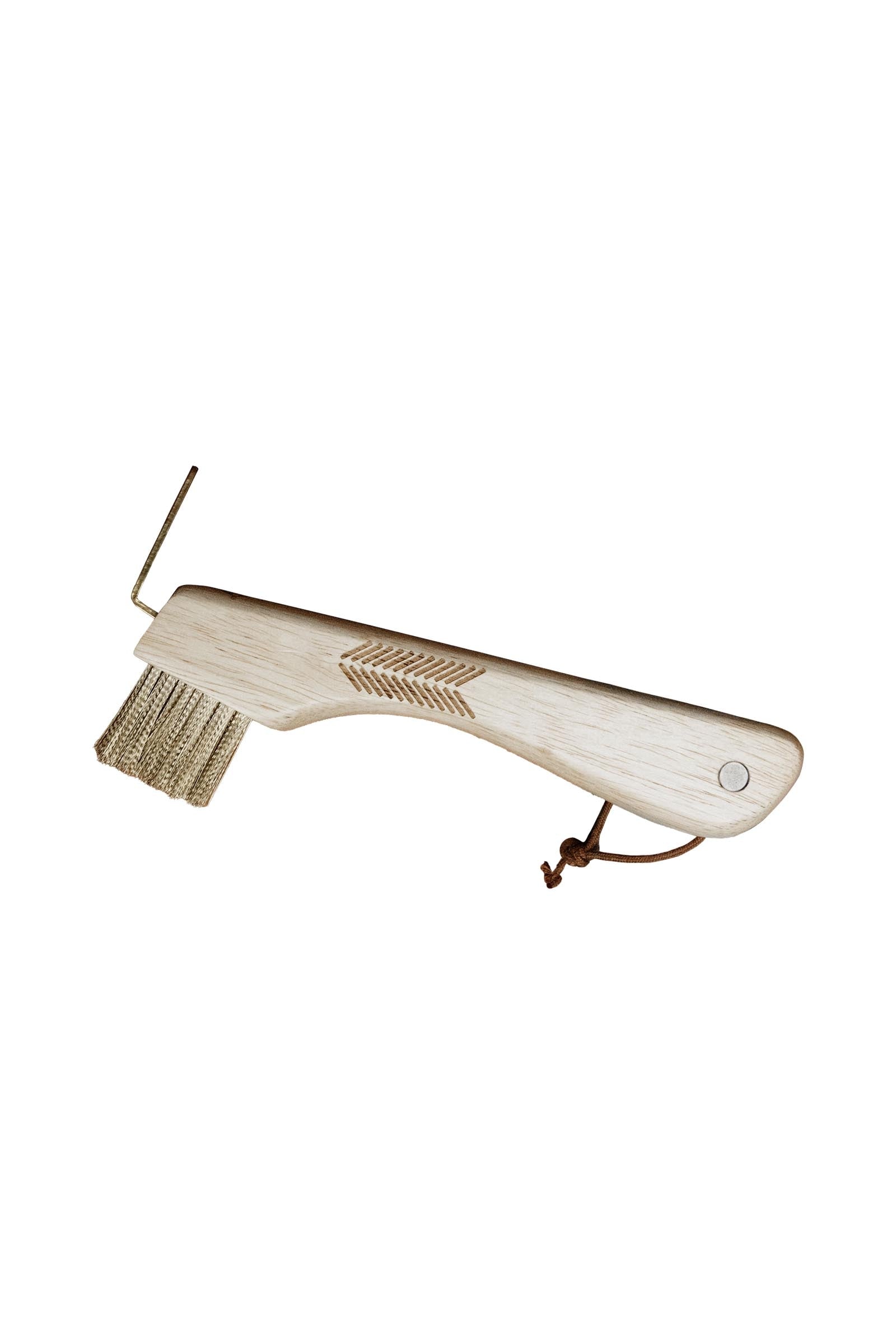 Grooming Deluxe hoevenkrabber met metalen borstel en magneet Poetsspullen