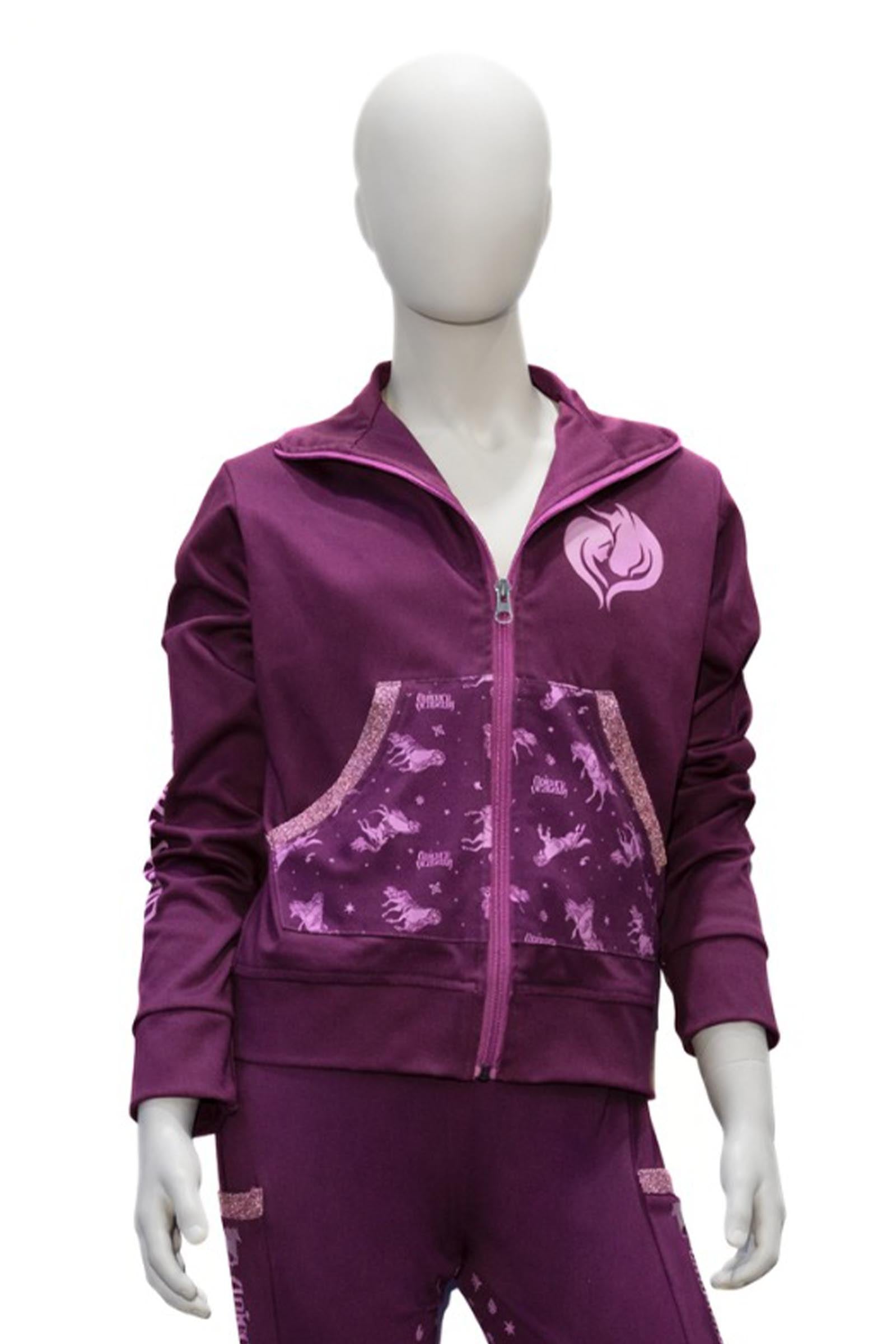 Kavalkade Unicorn Academy kinderjas met glitter Kinder paardrijkleding
