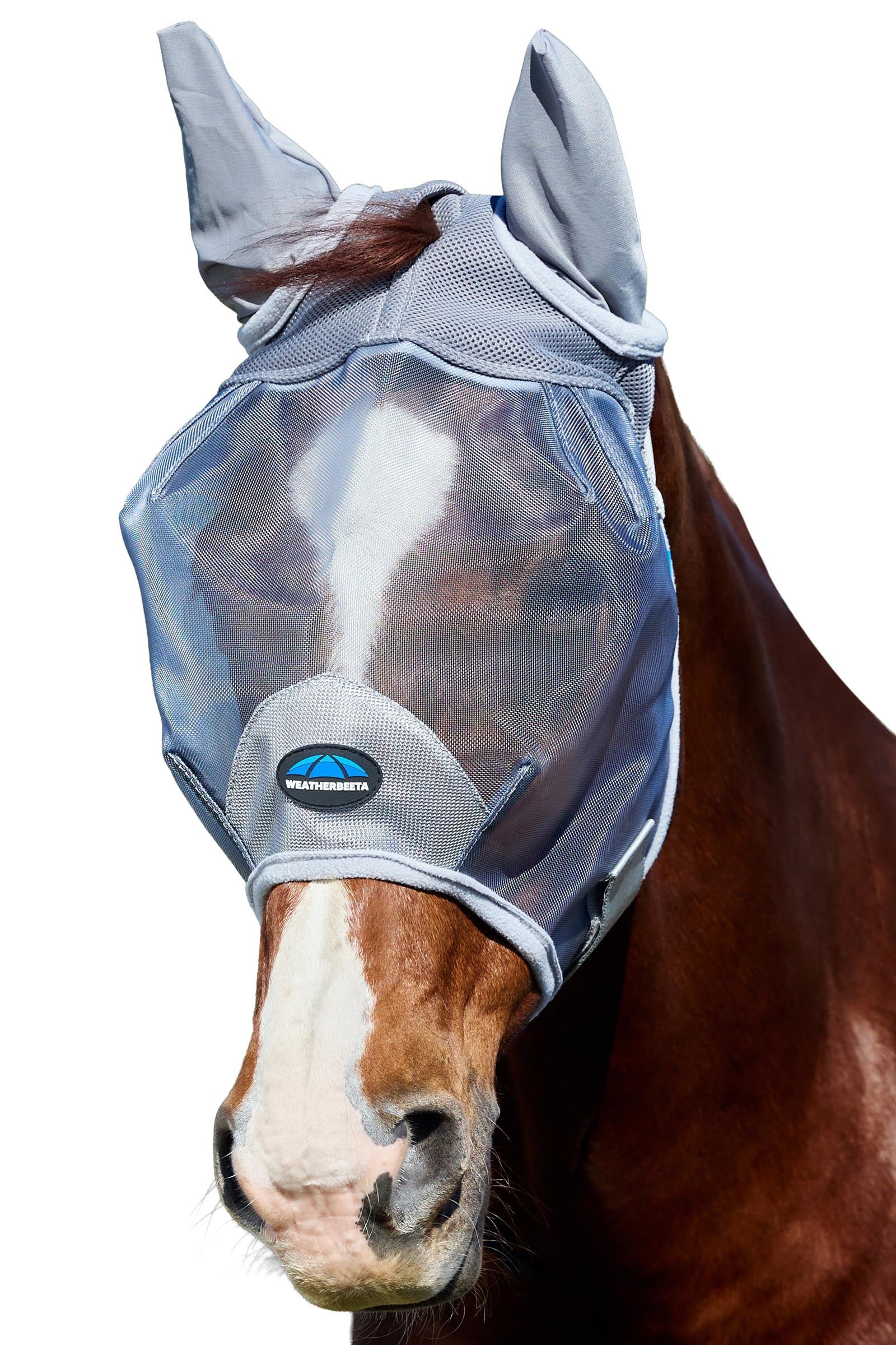 Weatherbeeta Comfitec Durable Mesh Vliegenmasker met oren Vliegenbescherming