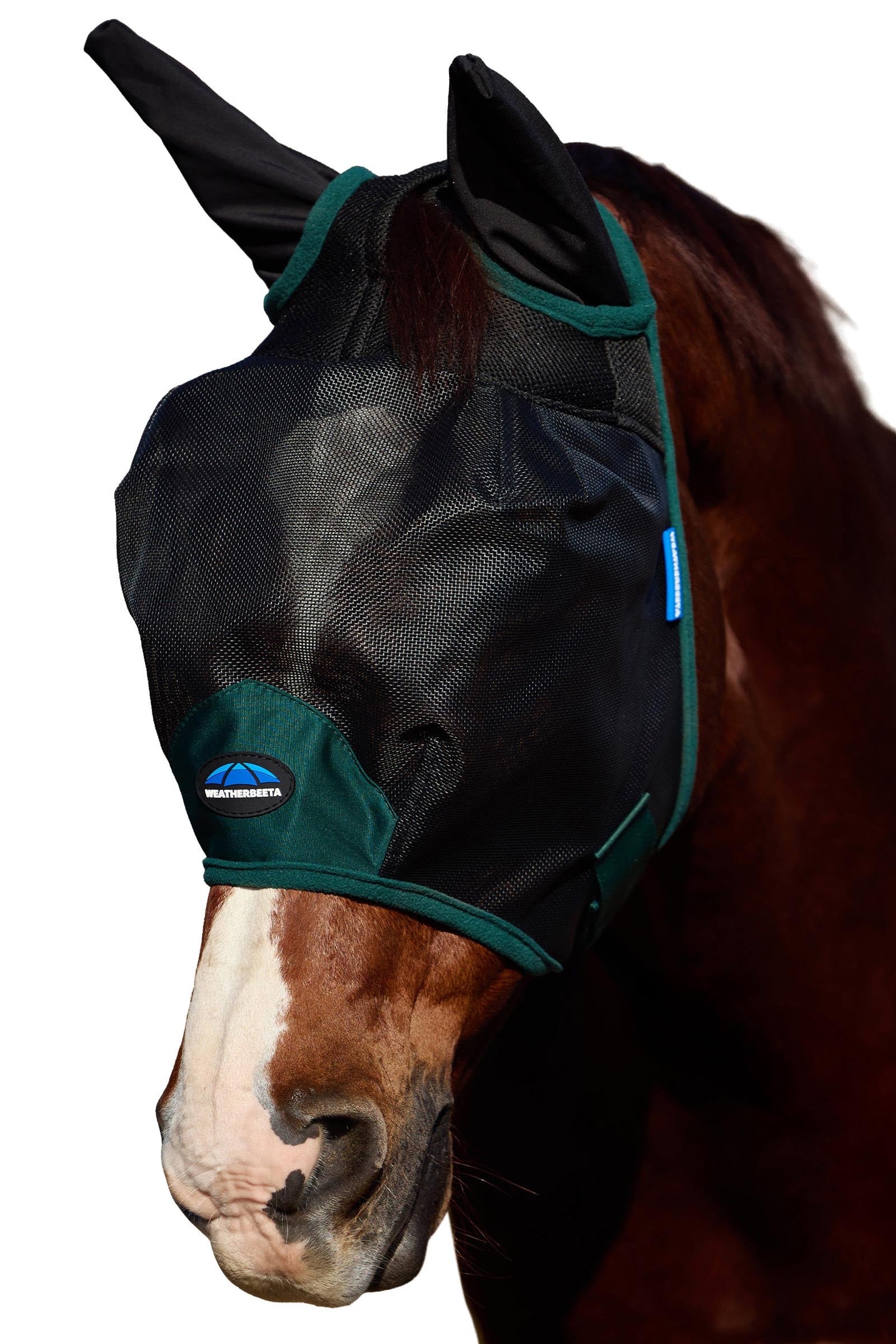 Weatherbeeta Comfitec Durable Mesh Vliegenmasker met oren Vliegenbescherming