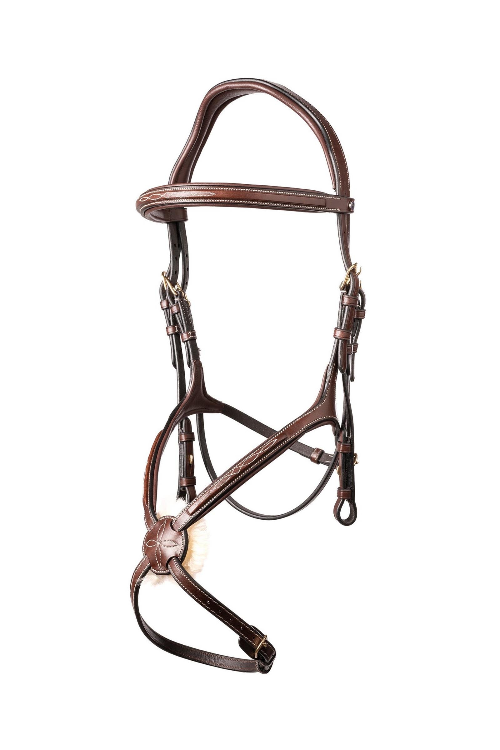 Trust Equestrian Oslo Mexican Noseband Bridle Hoofdstellen & Teugels