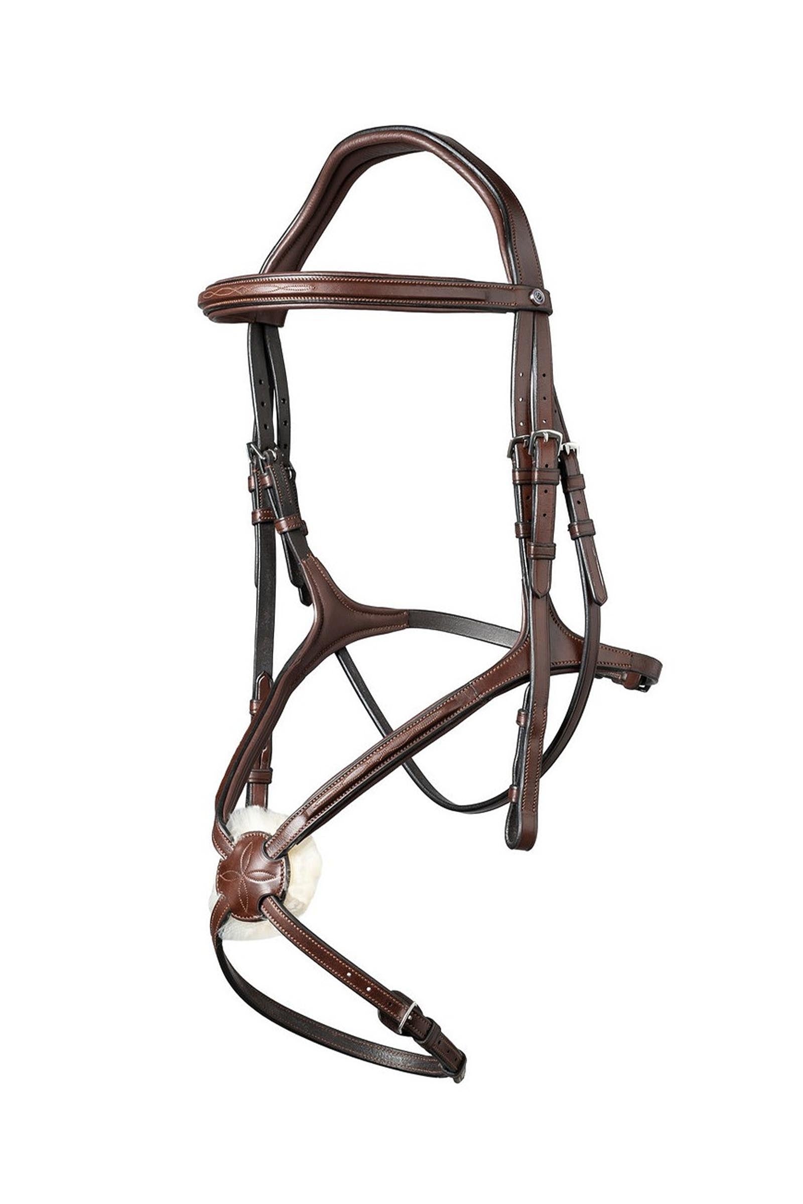 Trust Equestrian Oslo Mexican Noseband Bridle Hoofdstellen & Teugels