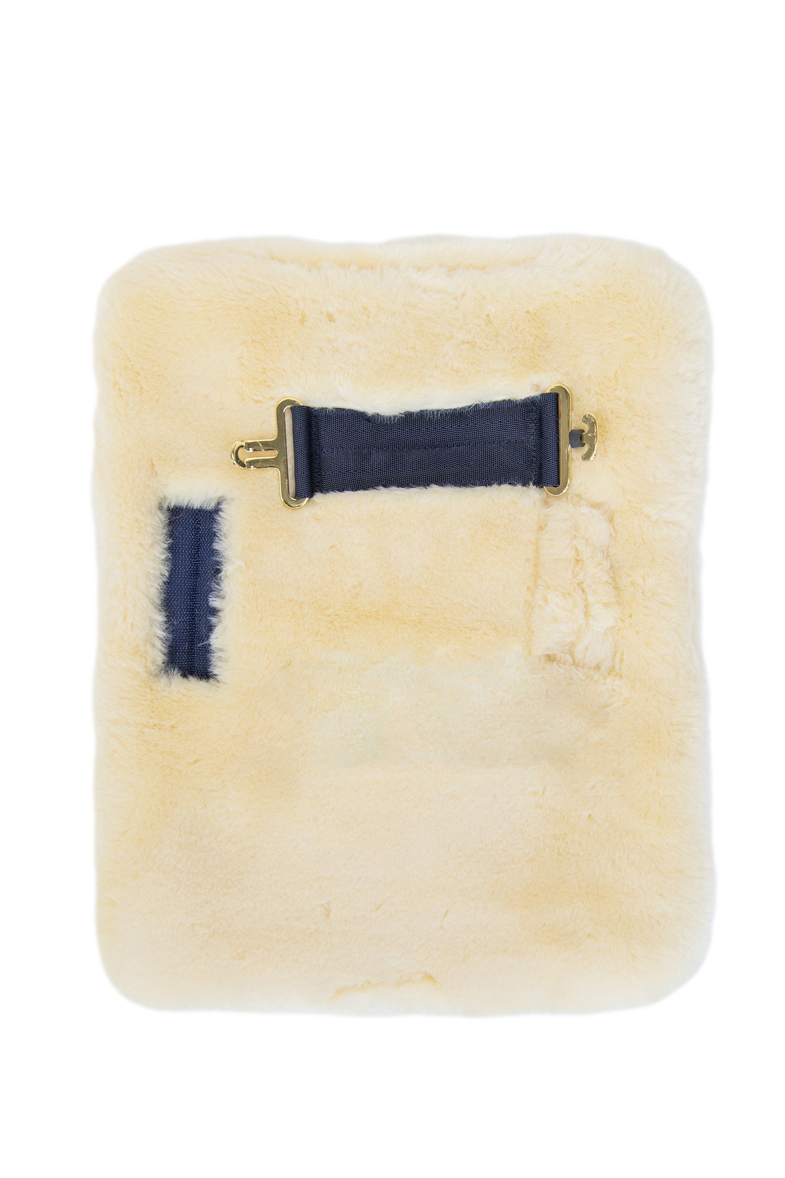 Kentucky Horsewear Vegan Schapenvacht Chest Expander 1 Gesp Paardendekens