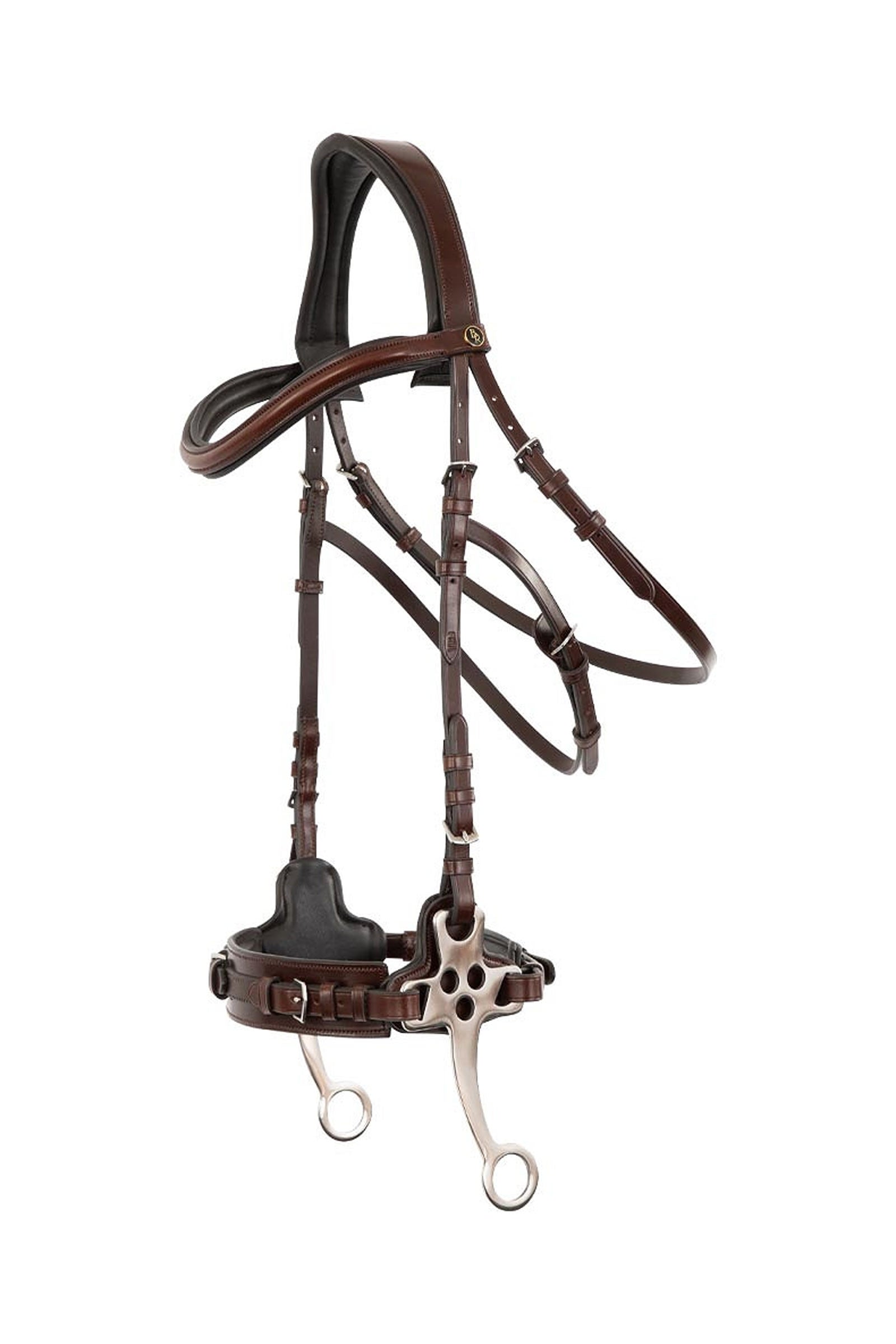 BR Lydney Anatomical Hackamore Bitten