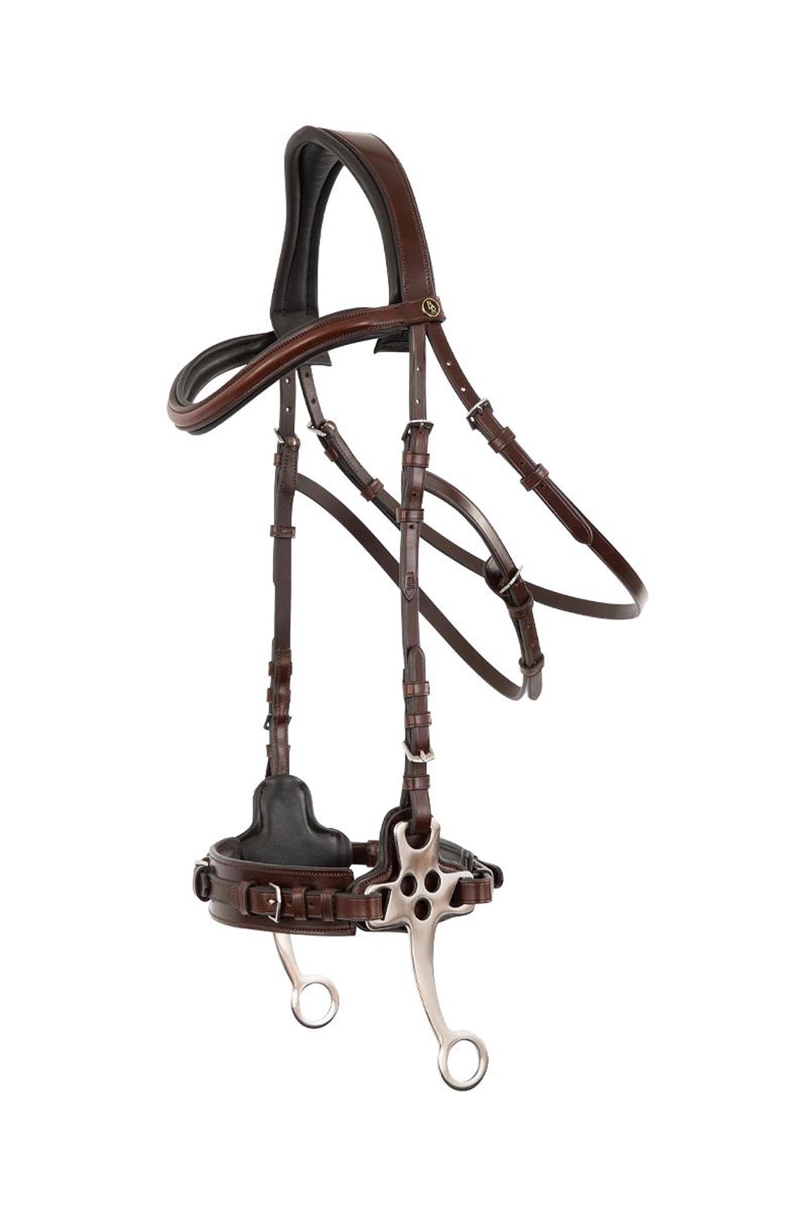 BR Lydney Anatomical Hackamore Bitten