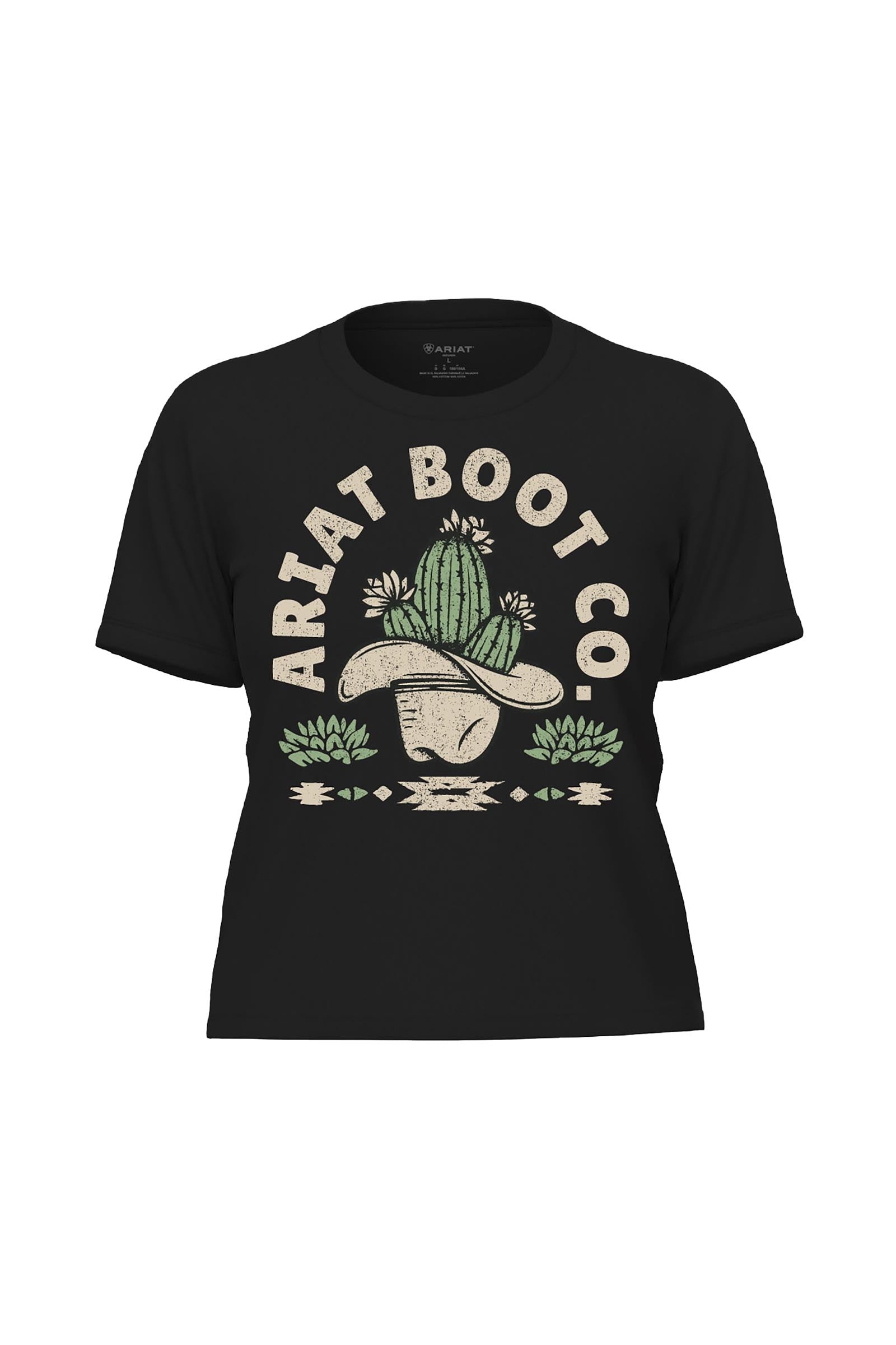 Ariat Women's Ariat Cacti Cowboy Hat T-Shirt Dames paardrijkleding