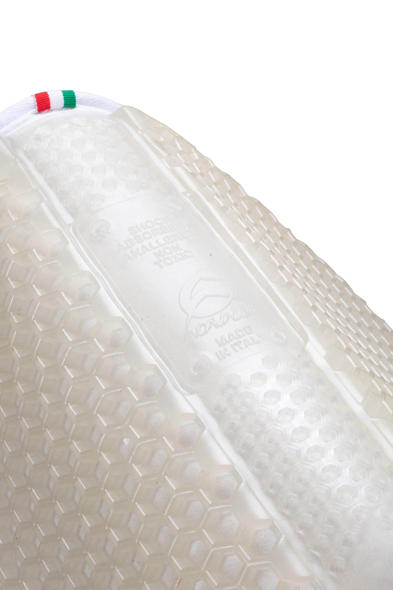 Acavallo Gel Pad Non-Slip Hexagonal Microfleece Flat Saddle Pads