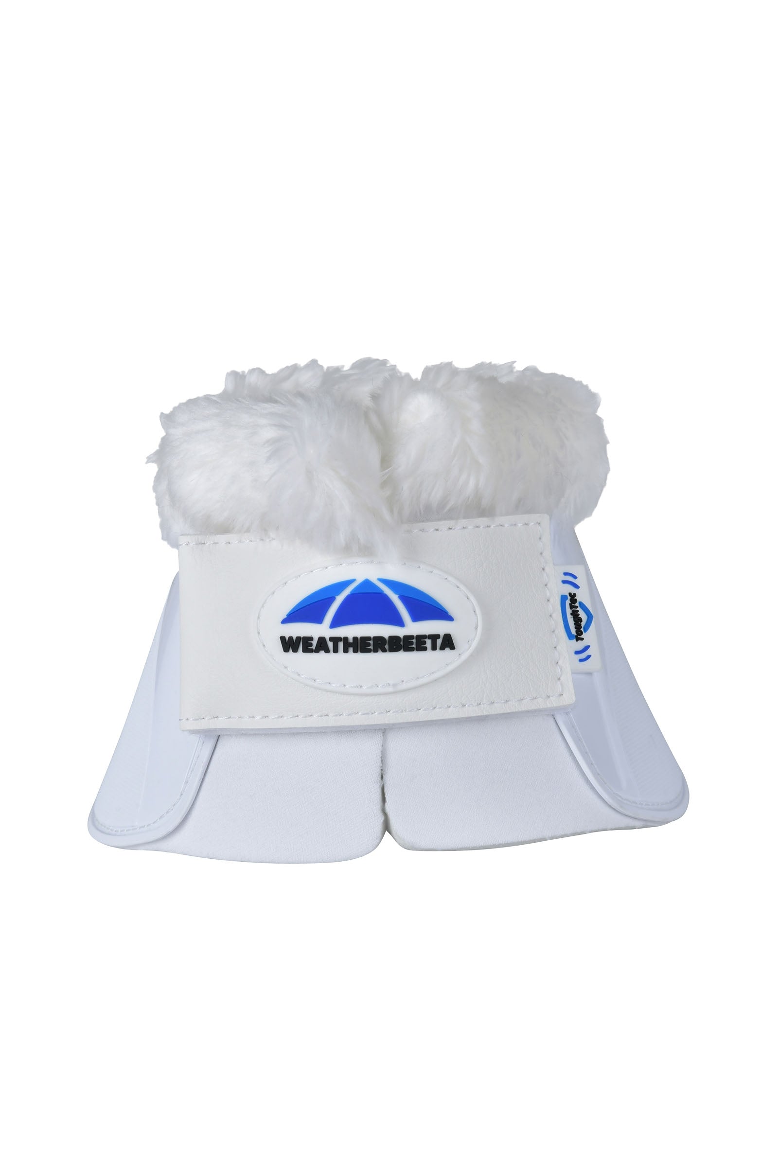Weatherbeeta Tough-Tec Impact Fleece Trim Bell Boots Leg Protection & Hoof Protection for Horses