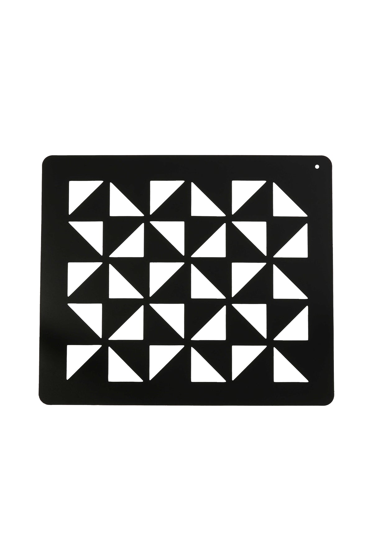 HIPPOTONIC TRIANGLES Kwartmarkeringssjabloon Poetsspullen