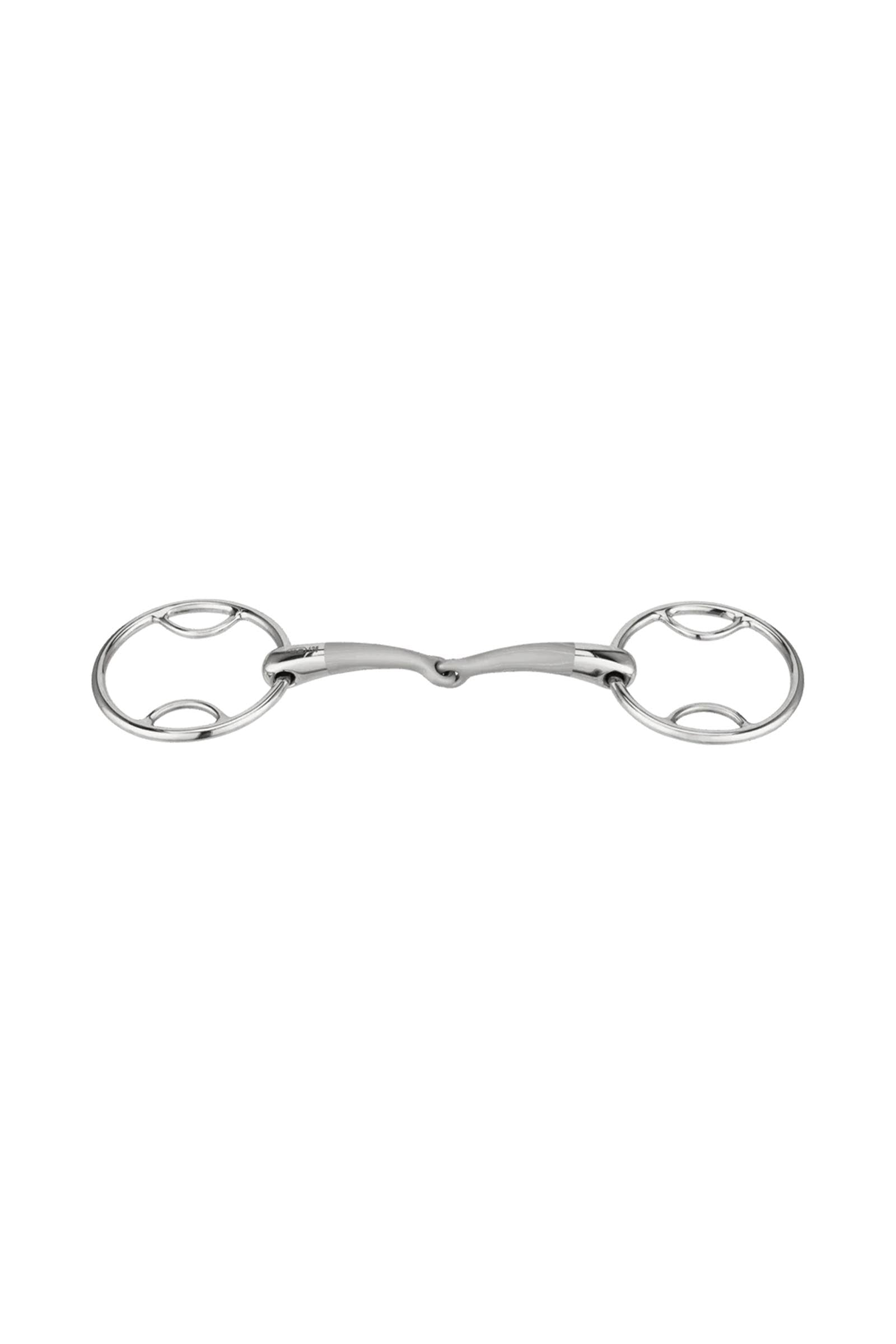 Sprenger Satinox 3-ring bit, enkel gebroken, 14 mm, roestvrij staal Bitten