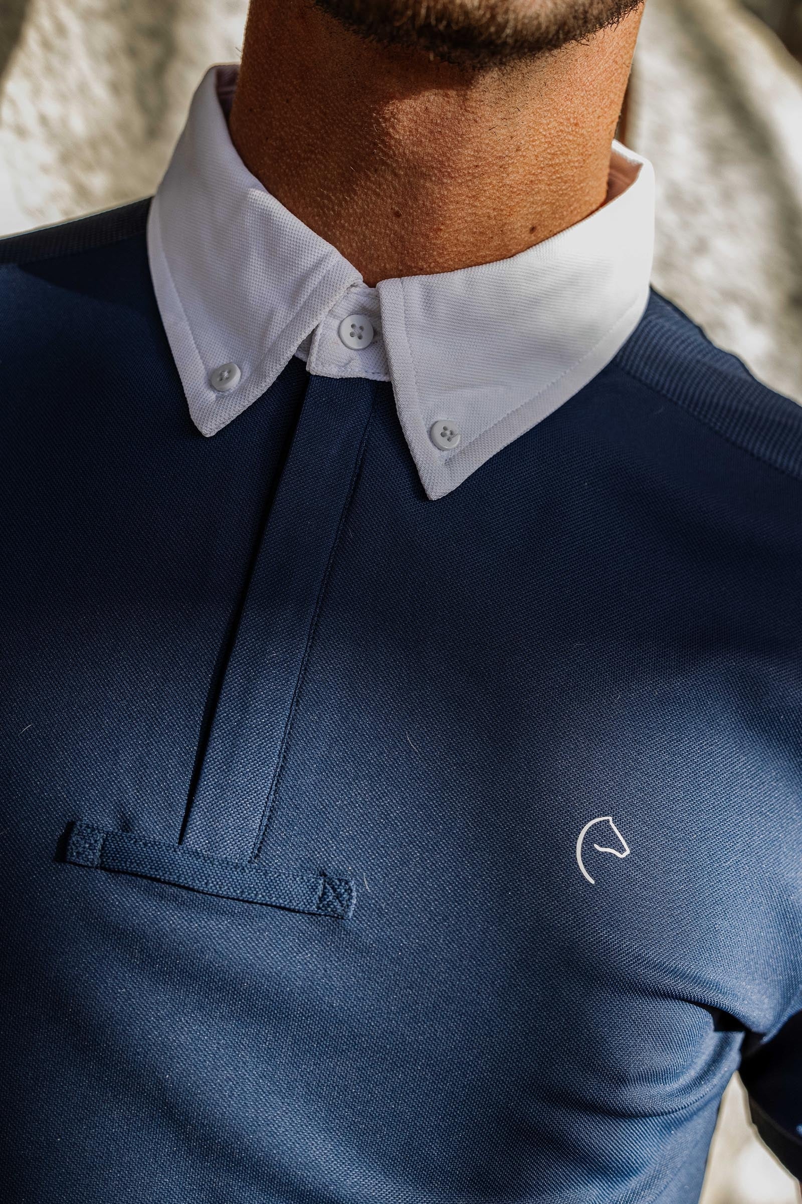 EQUITHÈME Wellington Men´s Show Polo Shirt Mens Riding Clothing