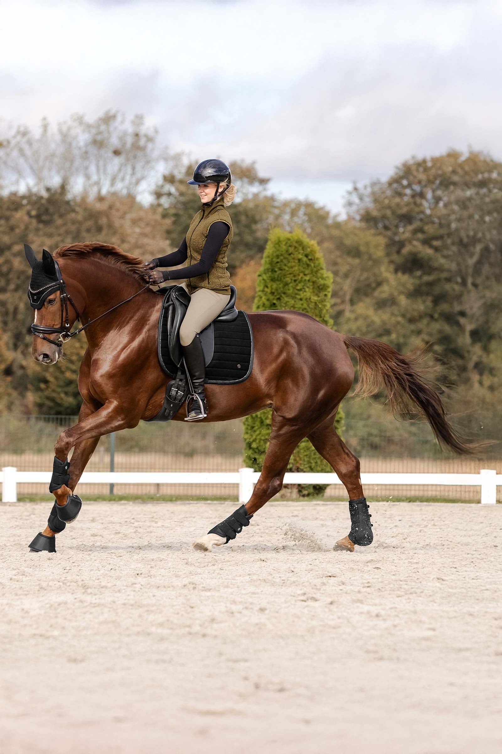 Waldhausen Comfort Fit Tendon Boots Leg Protection & Hoof Protection for Horses